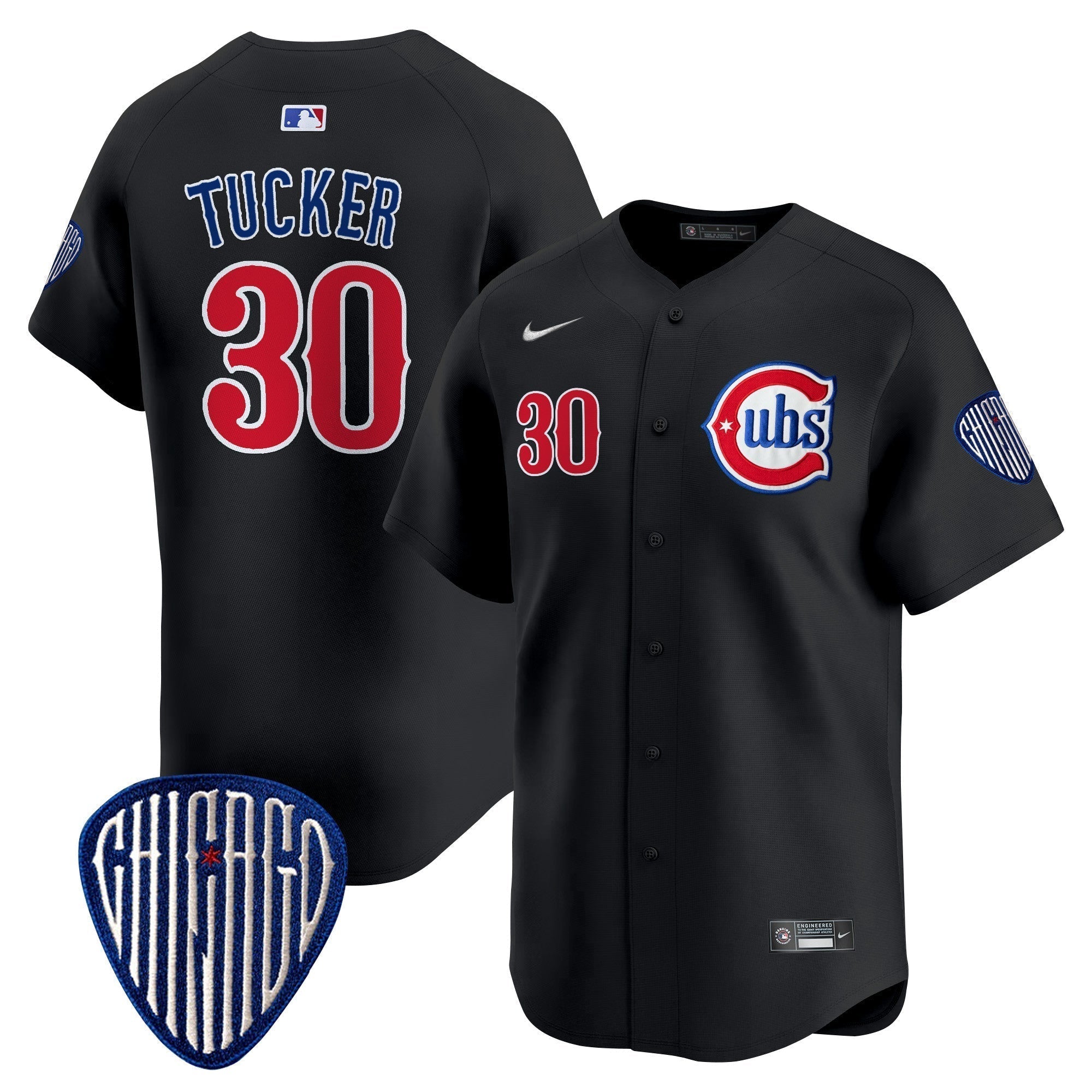 CHC Blue Alternate Vapor Premier Limited Jersey - Stitched