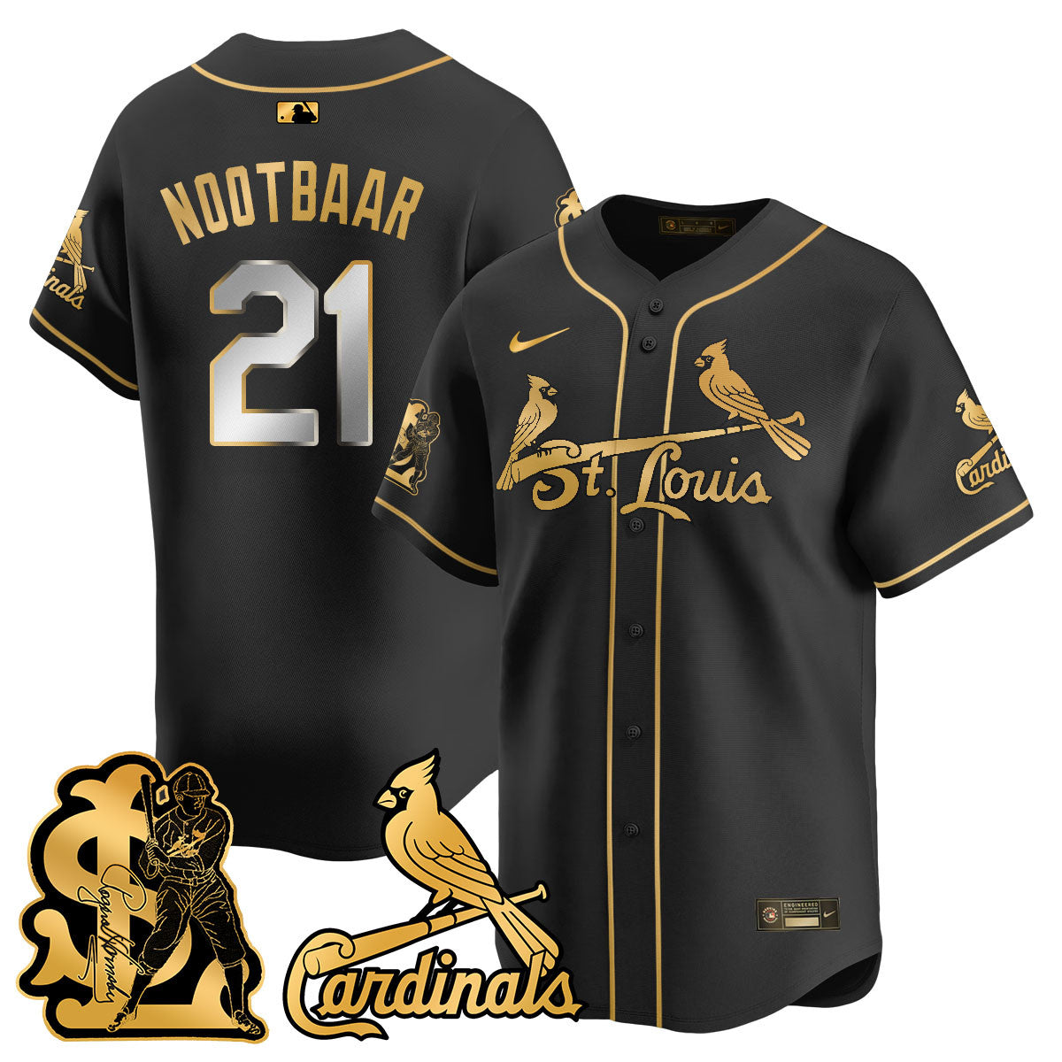 STL Rogers Hornsby Jersey - Stitched