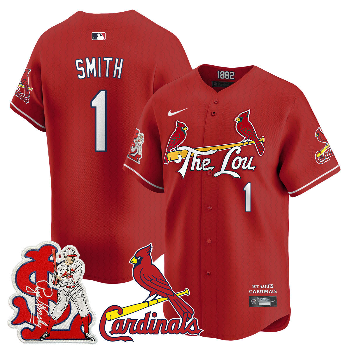 STL Rogers Hornsby Jersey - Stitched