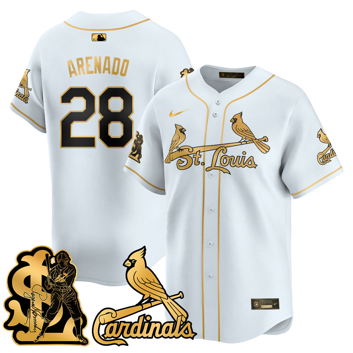 STL Rogers Hornsby Jersey - Stitched