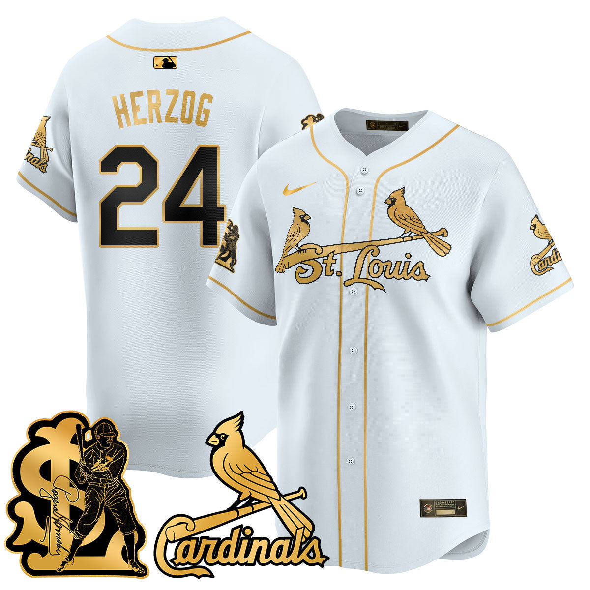 STL Rogers Hornsby Jersey - Stitched