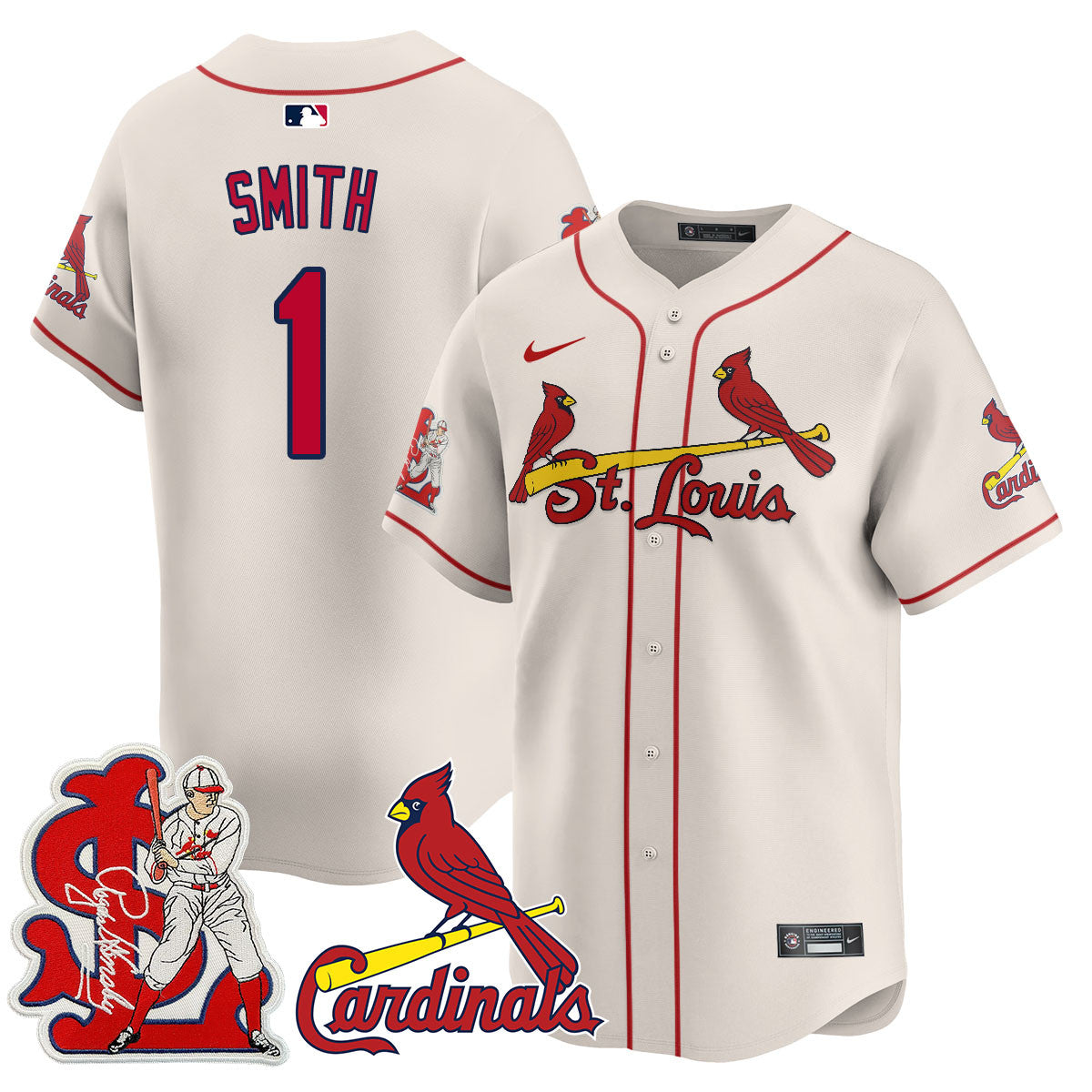 STL Rogers Hornsby Jersey - Stitched