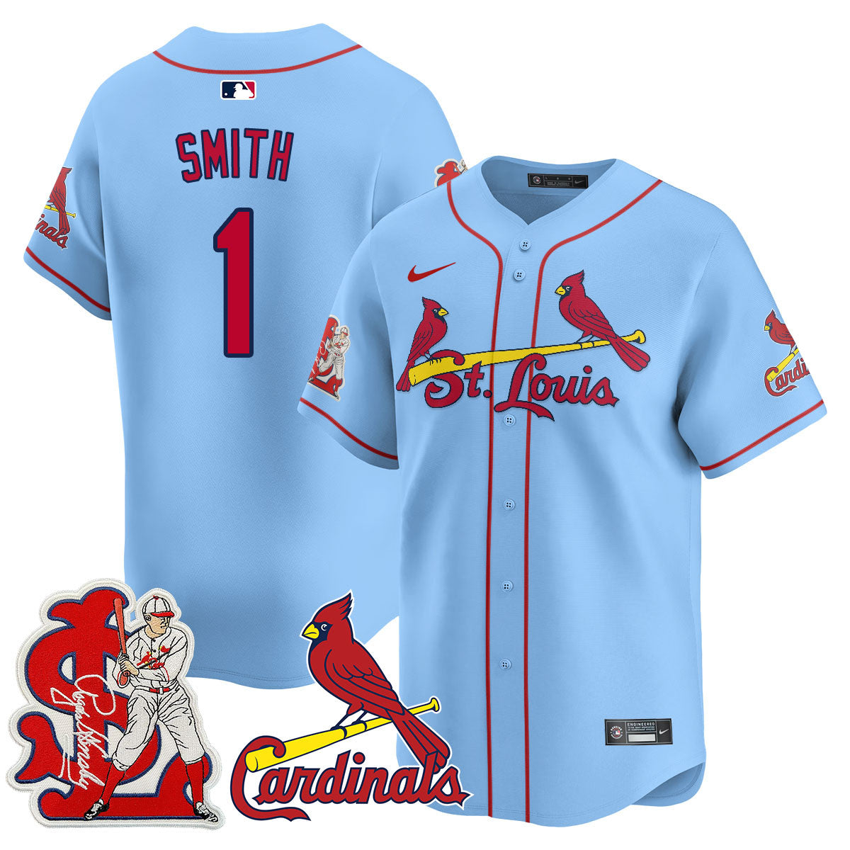 STL Rogers Hornsby Jersey - Stitched