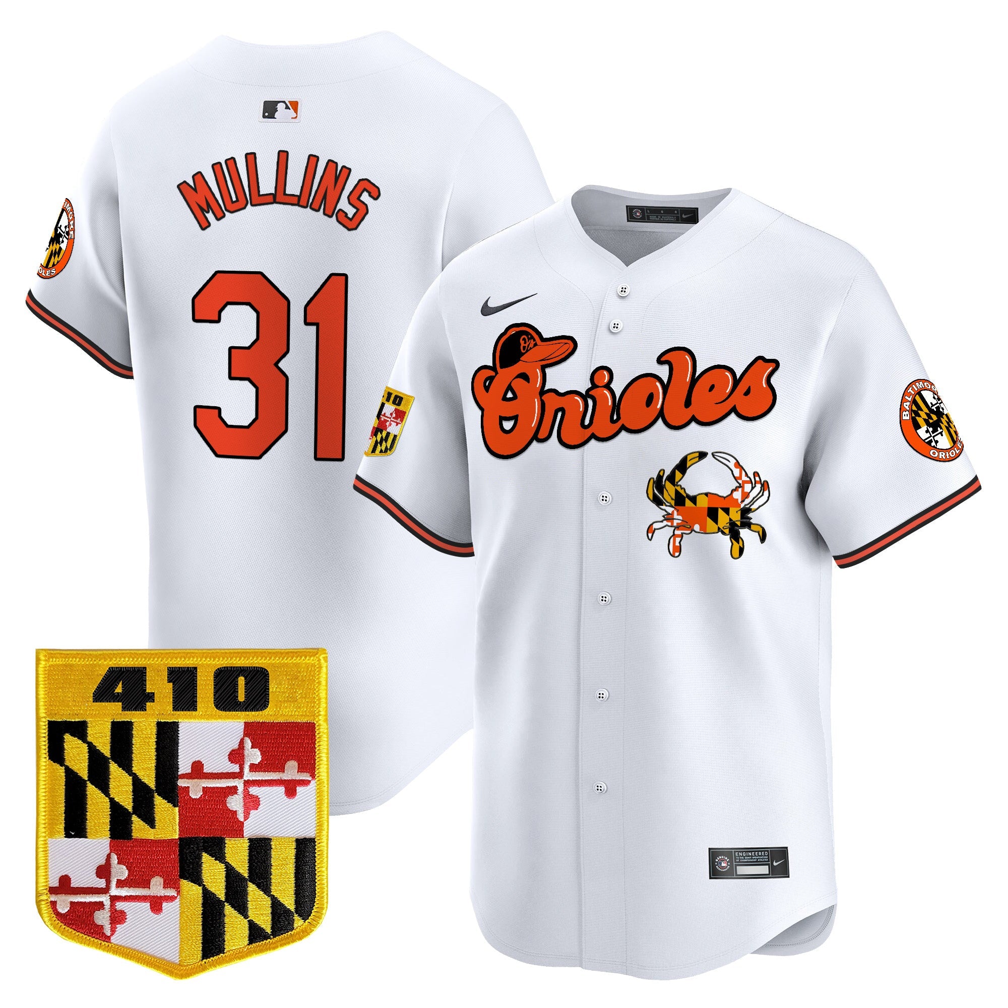 BAL 410 & Chesapeake Crab Patch Vapor Premier Limited Jersey - Stitched (2)