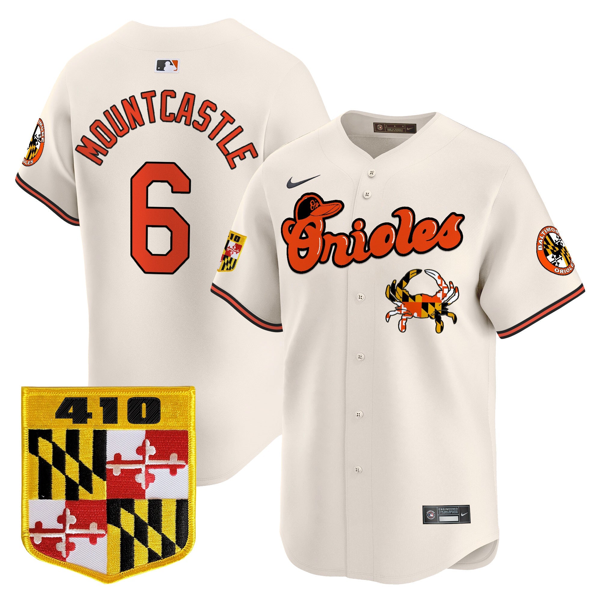 BAL 410 & Chesapeake Crab Patch Vapor Premier Limited Jersey - Stitched (2)
