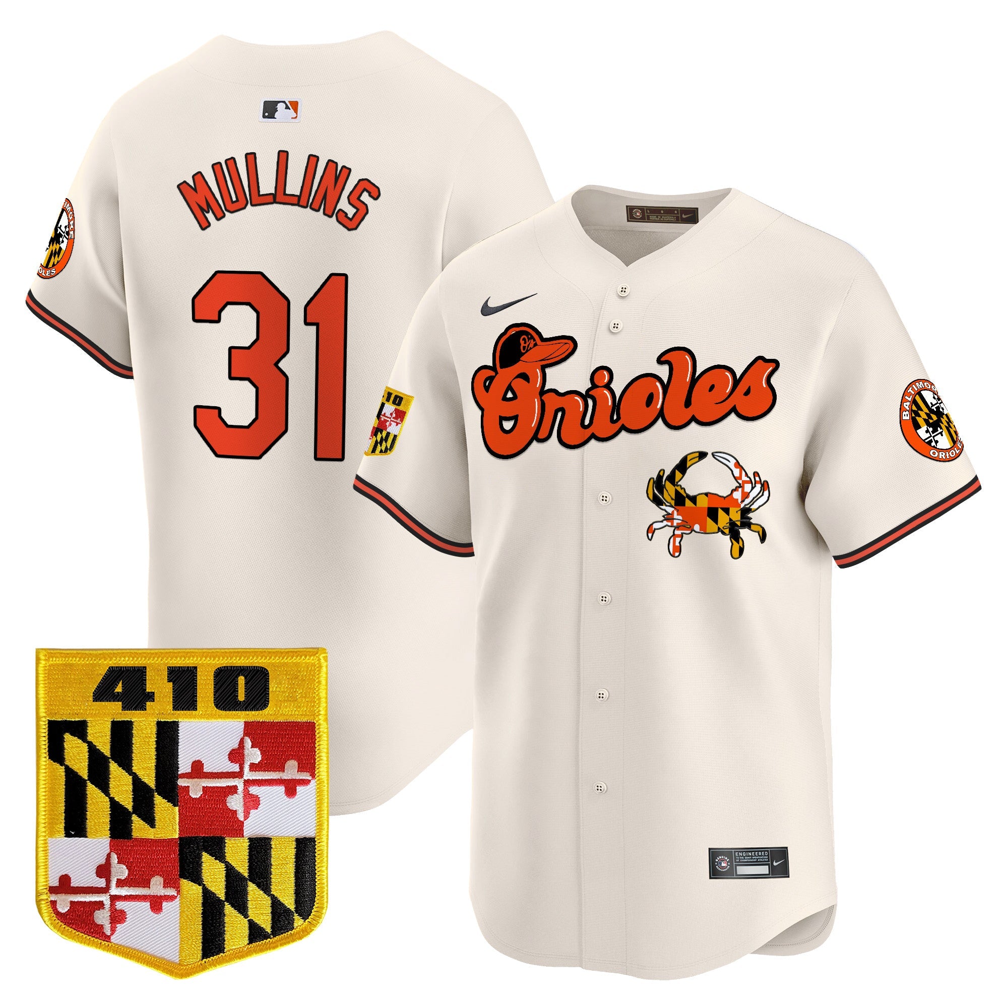 BAL 410 & Chesapeake Crab Patch Vapor Premier Limited Jersey - Stitched (2)