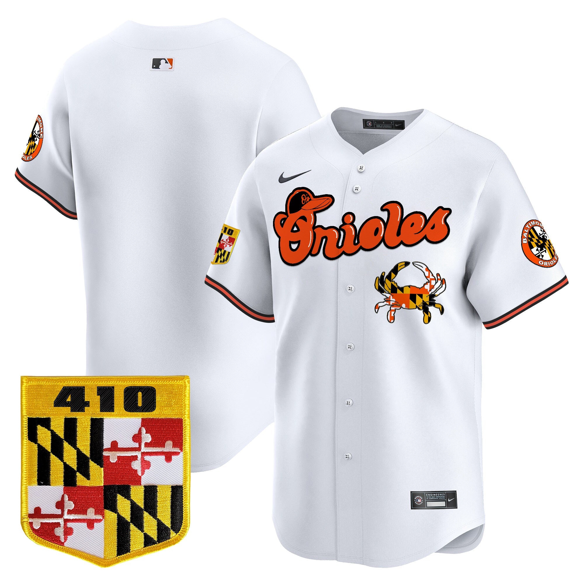 BAL 410 & Chesapeake Crab Patch Vapor Premier Limited Jersey - Stitched (8)