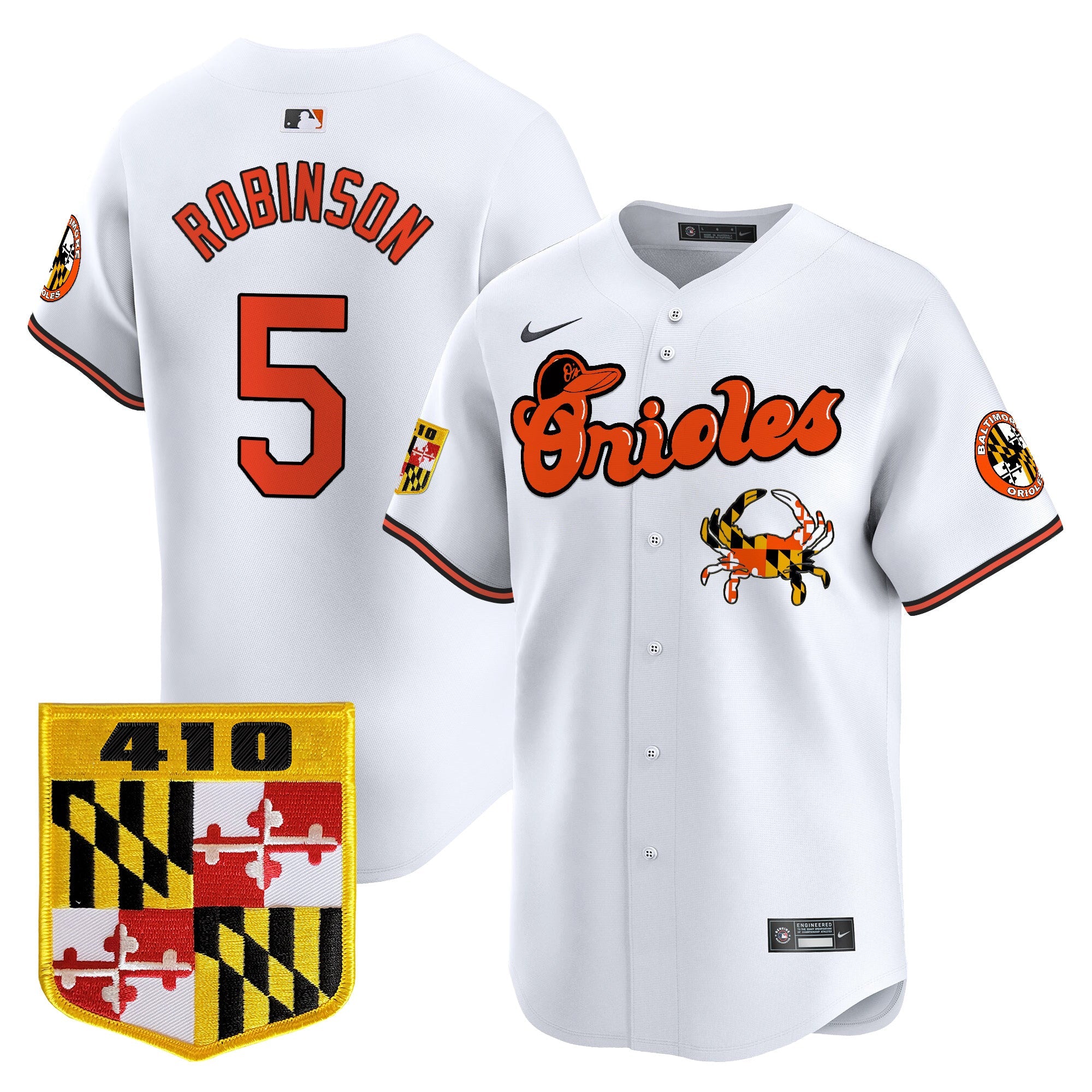 BAL 410 & Chesapeake Crab Patch Vapor Premier Limited Jersey - Stitched (2)