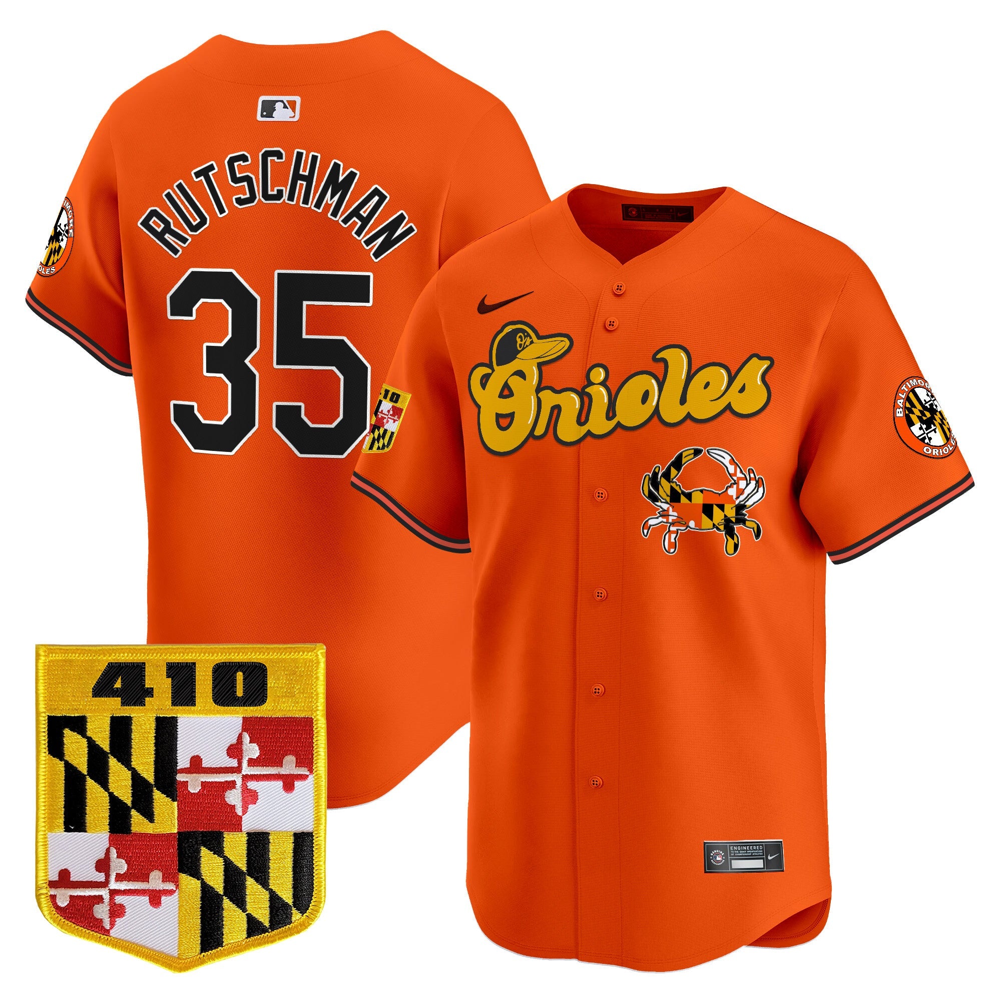 BAL 410 & Chesapeake Crab Patch Vapor Premier Limited Jersey - Stitched (2)