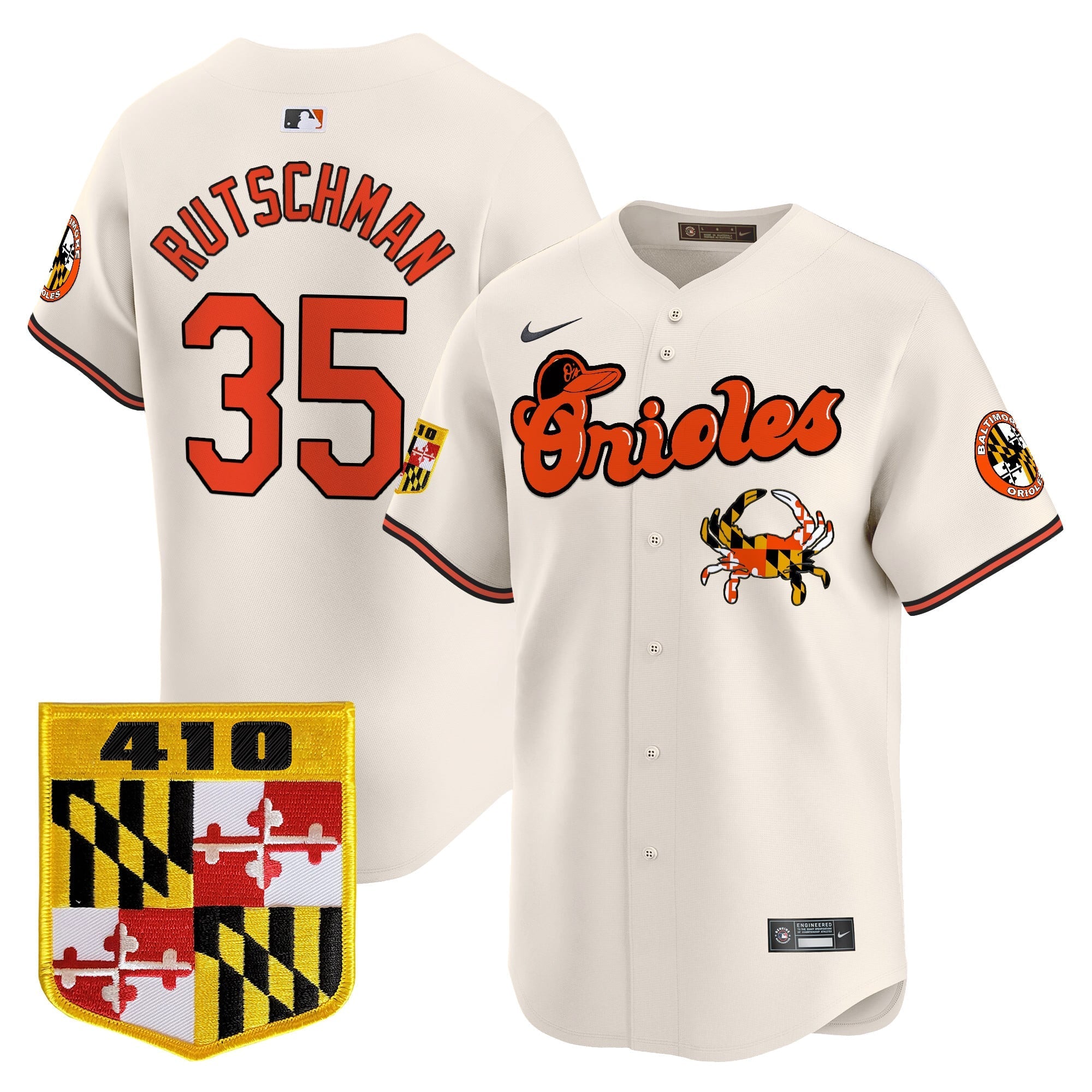 BAL 410 & Chesapeake Crab Patch Vapor Premier Limited Jersey - Stitched (8)