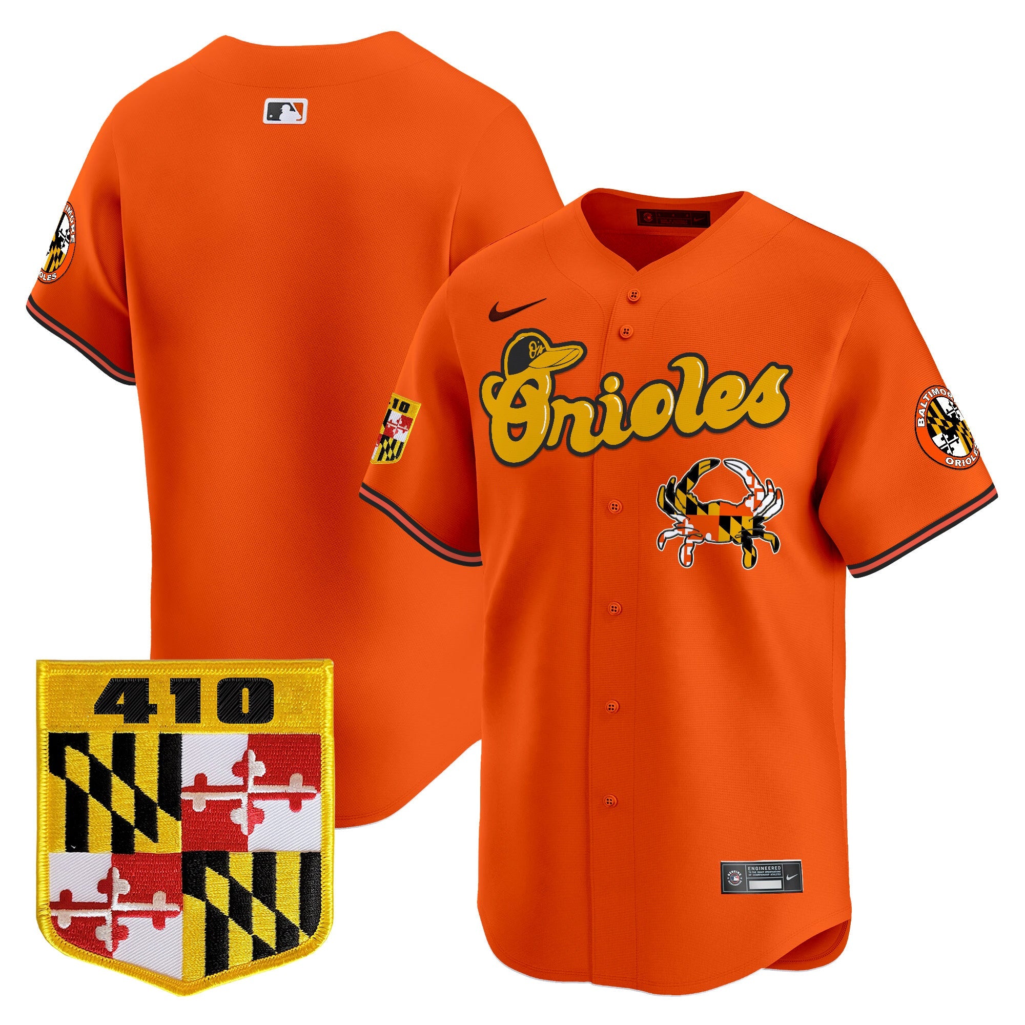 BAL 410 & Chesapeake Crab Patch Vapor Premier Limited Jersey - Stitched (2)