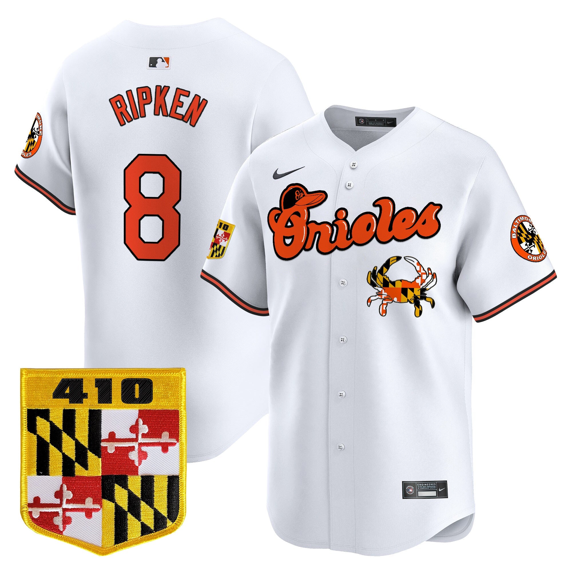 BAL 410 & Chesapeake Crab Patch Vapor Premier Limited Jersey - Stitched (2)