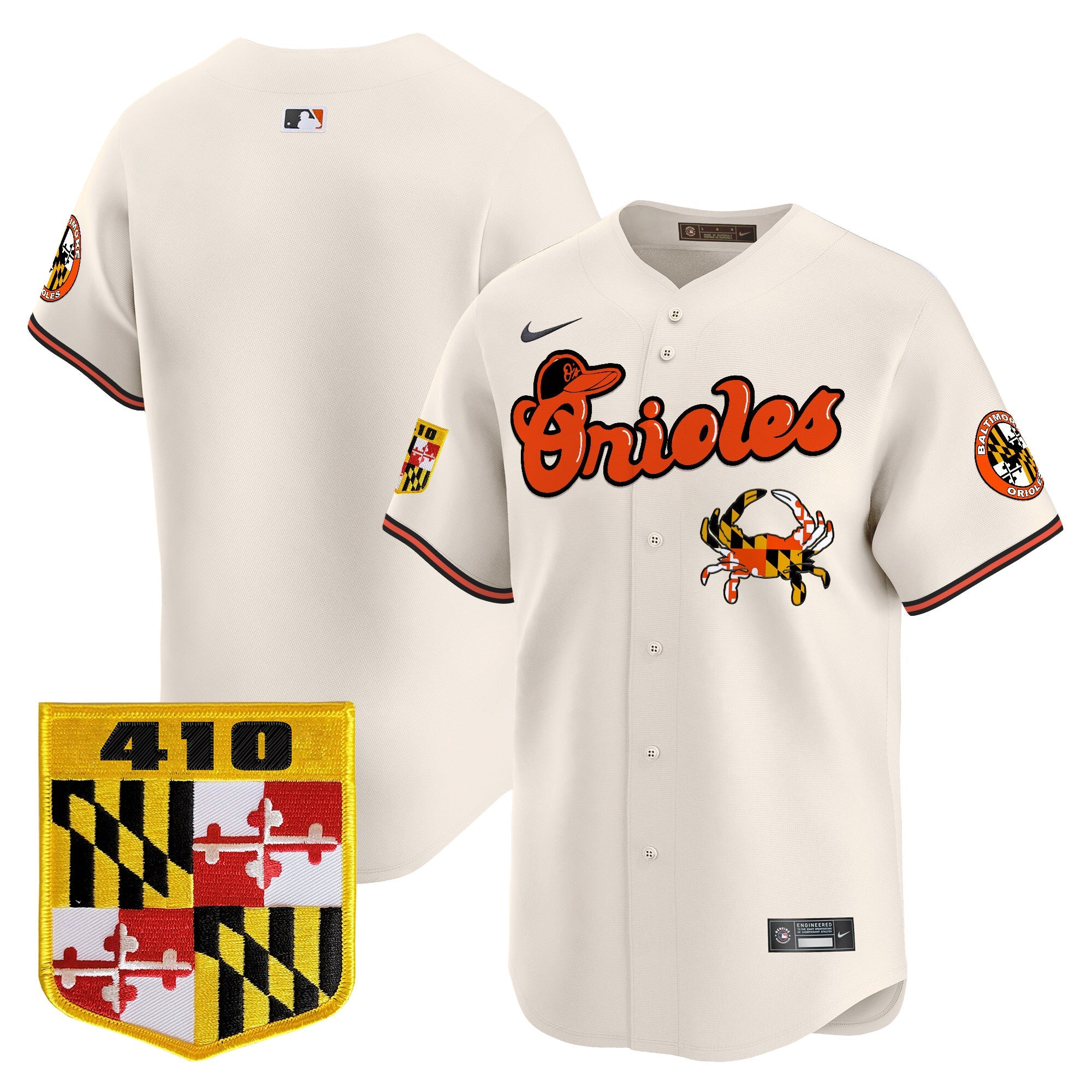 BAL 410 & Chesapeake Crab Patch Vapor Premier Limited Jersey - Stitched (2)