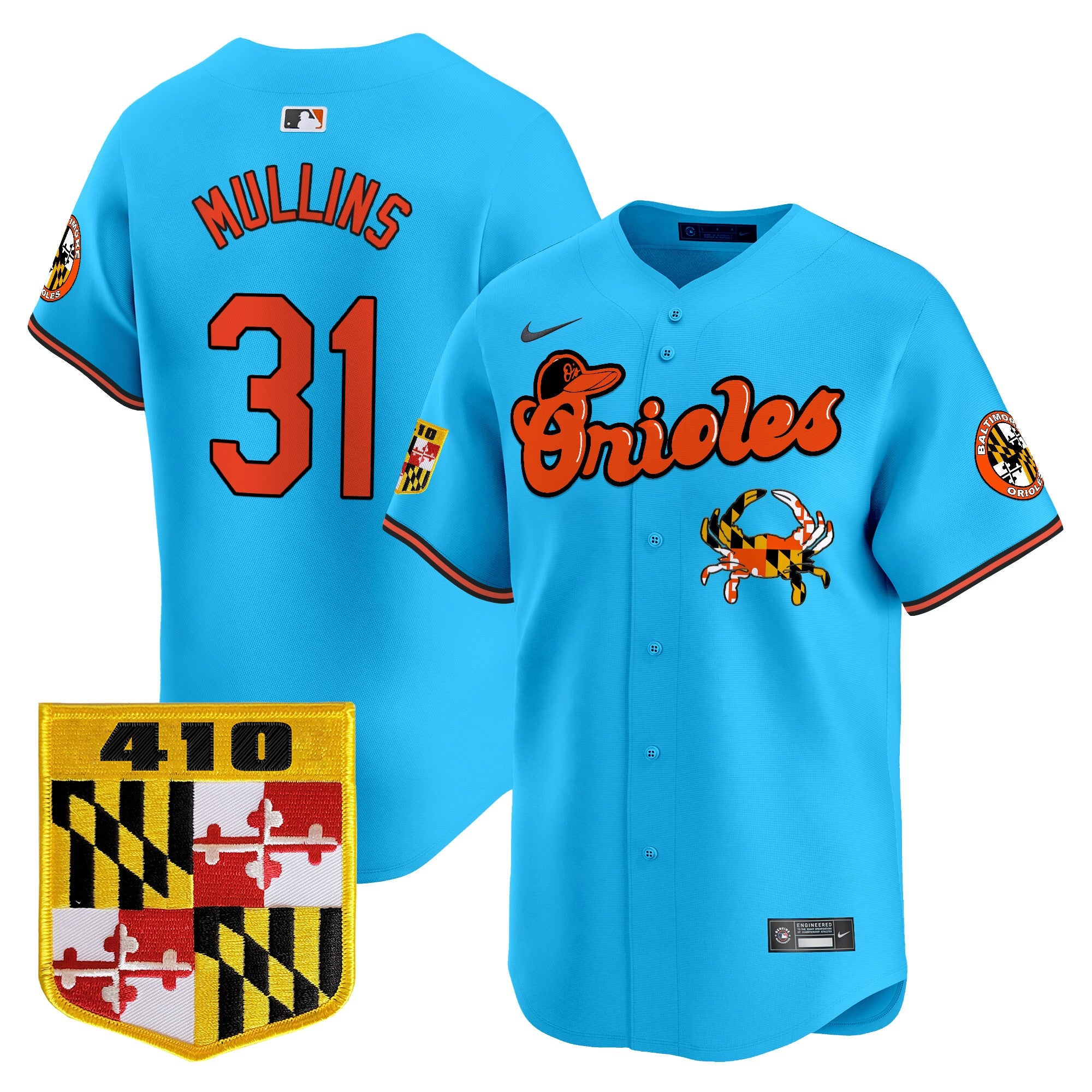 BAL 410 & Chesapeake Crab Patch Vapor Premier Limited Jersey - Stitched (2)
