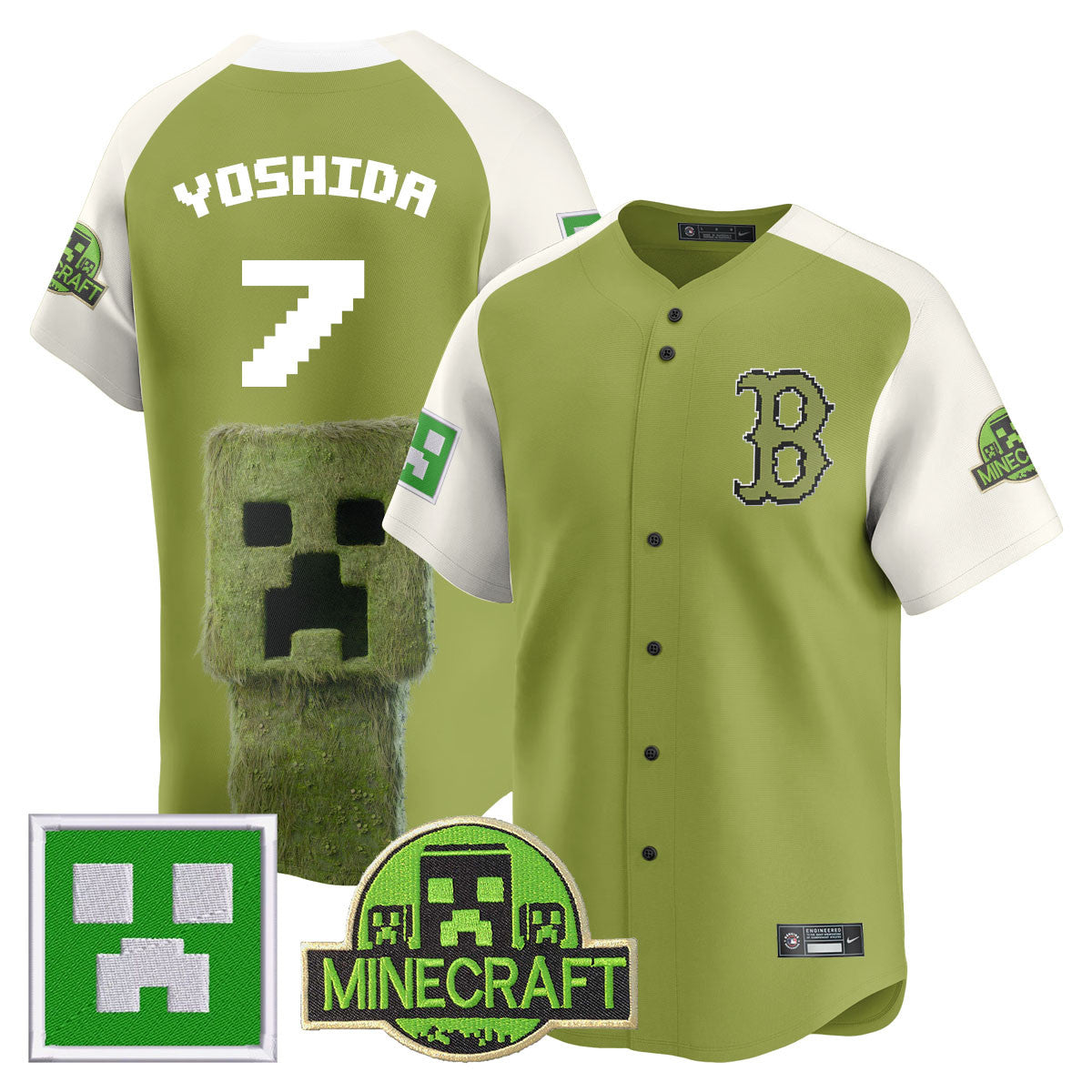 BOS 2025 MINECRAFT Jersey - Stitched