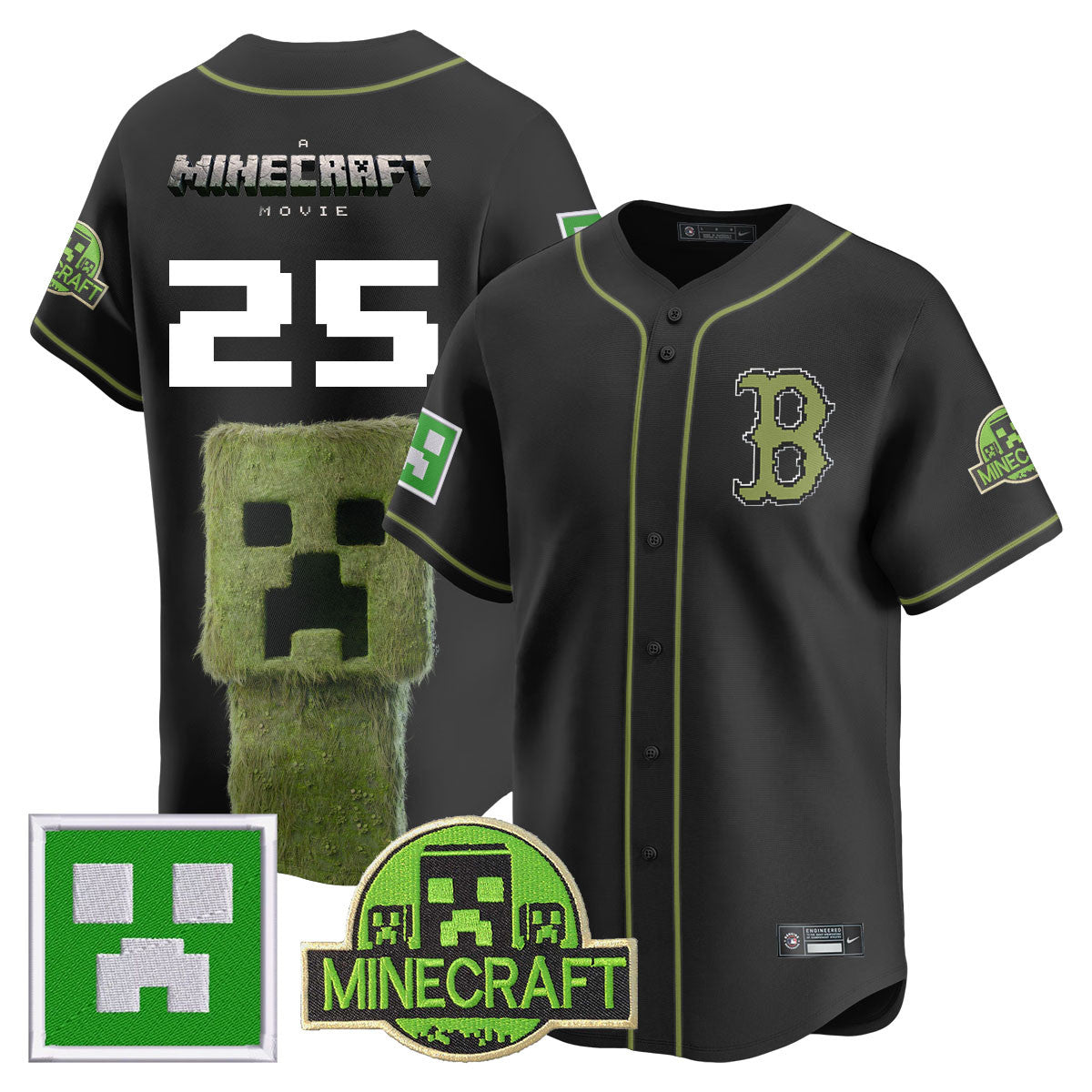 BOS 2025 MINECRAFT Jersey - Stitched