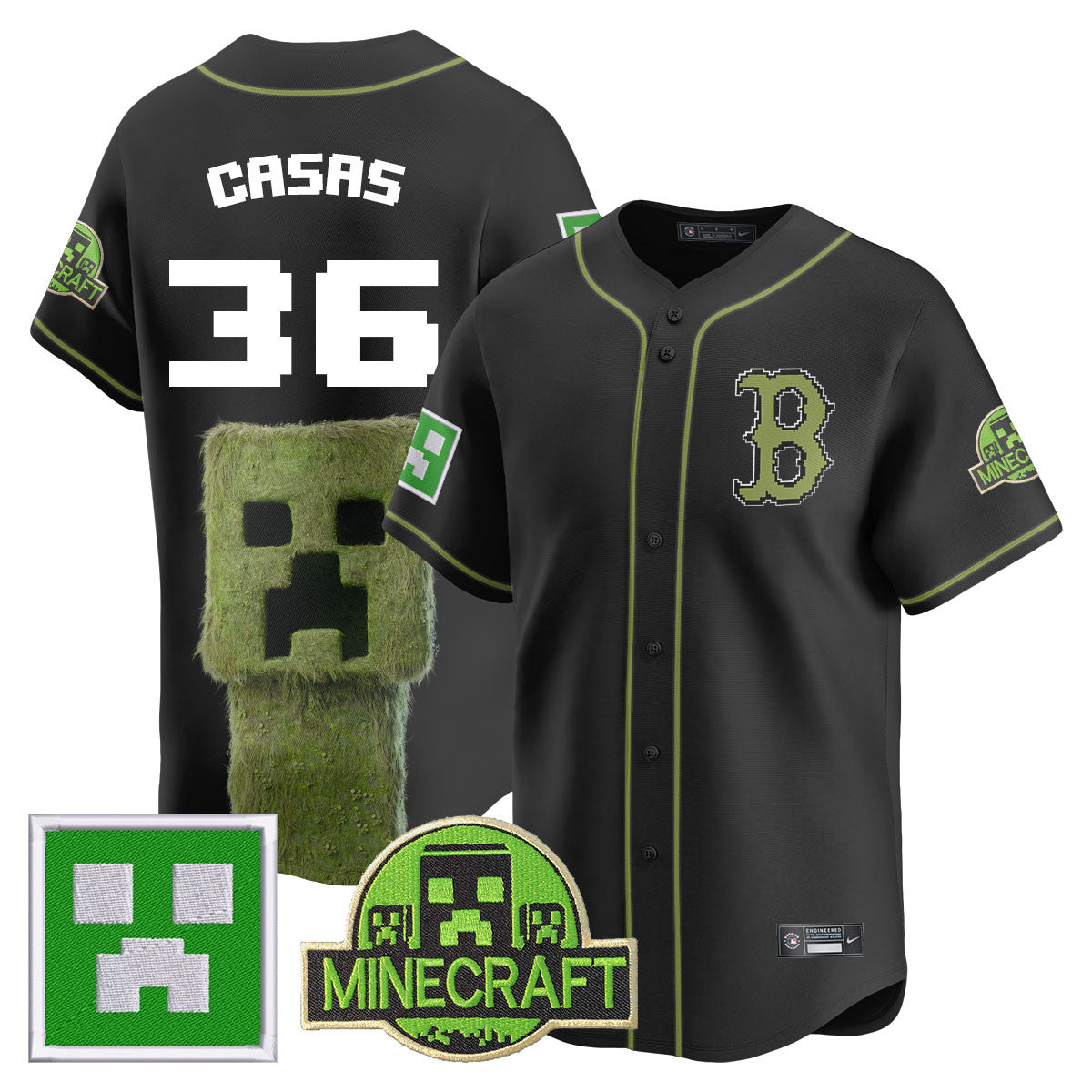 BOS 2025 MINECRAFT Jersey - Stitched