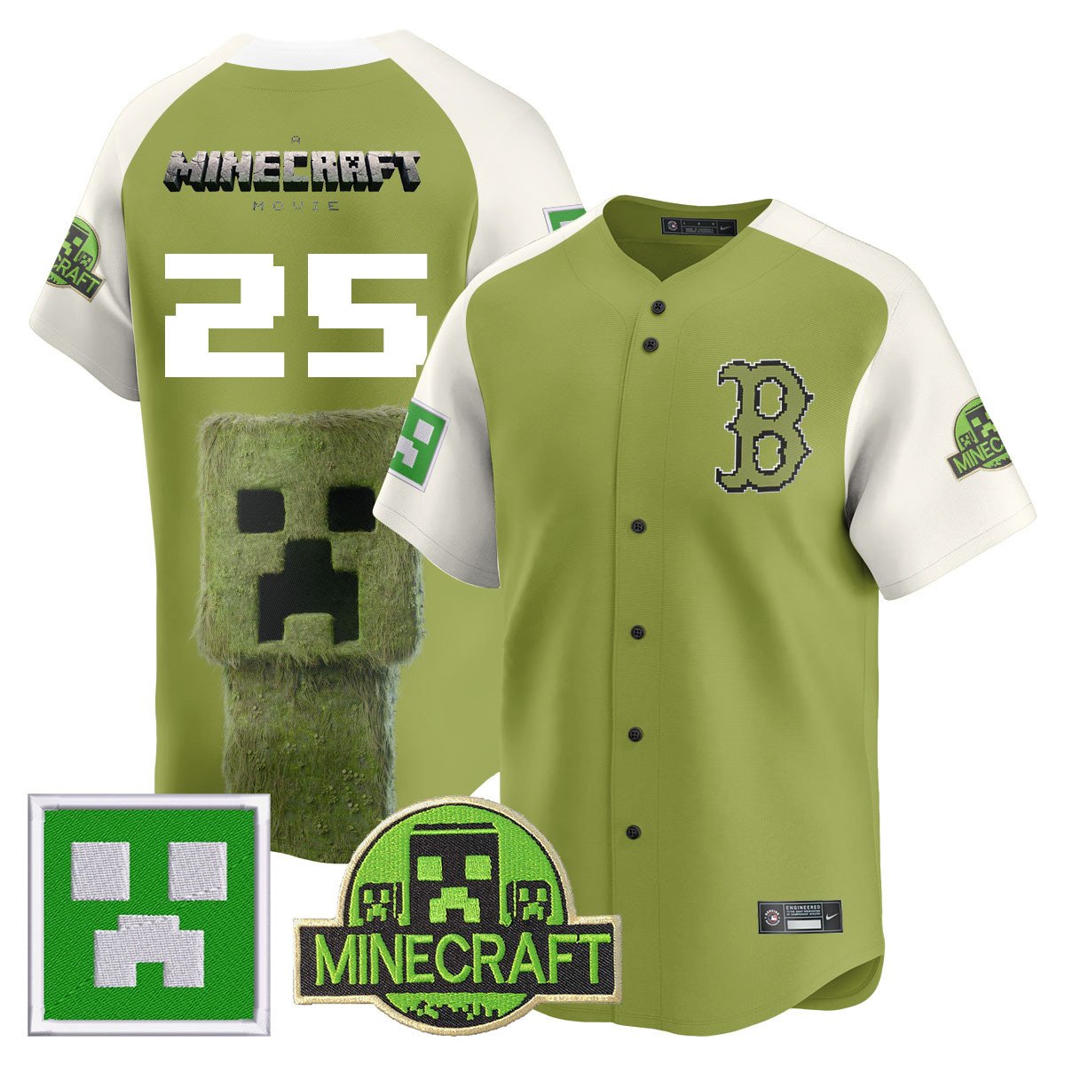BOS 2025 MINECRAFT Jersey - Stitched