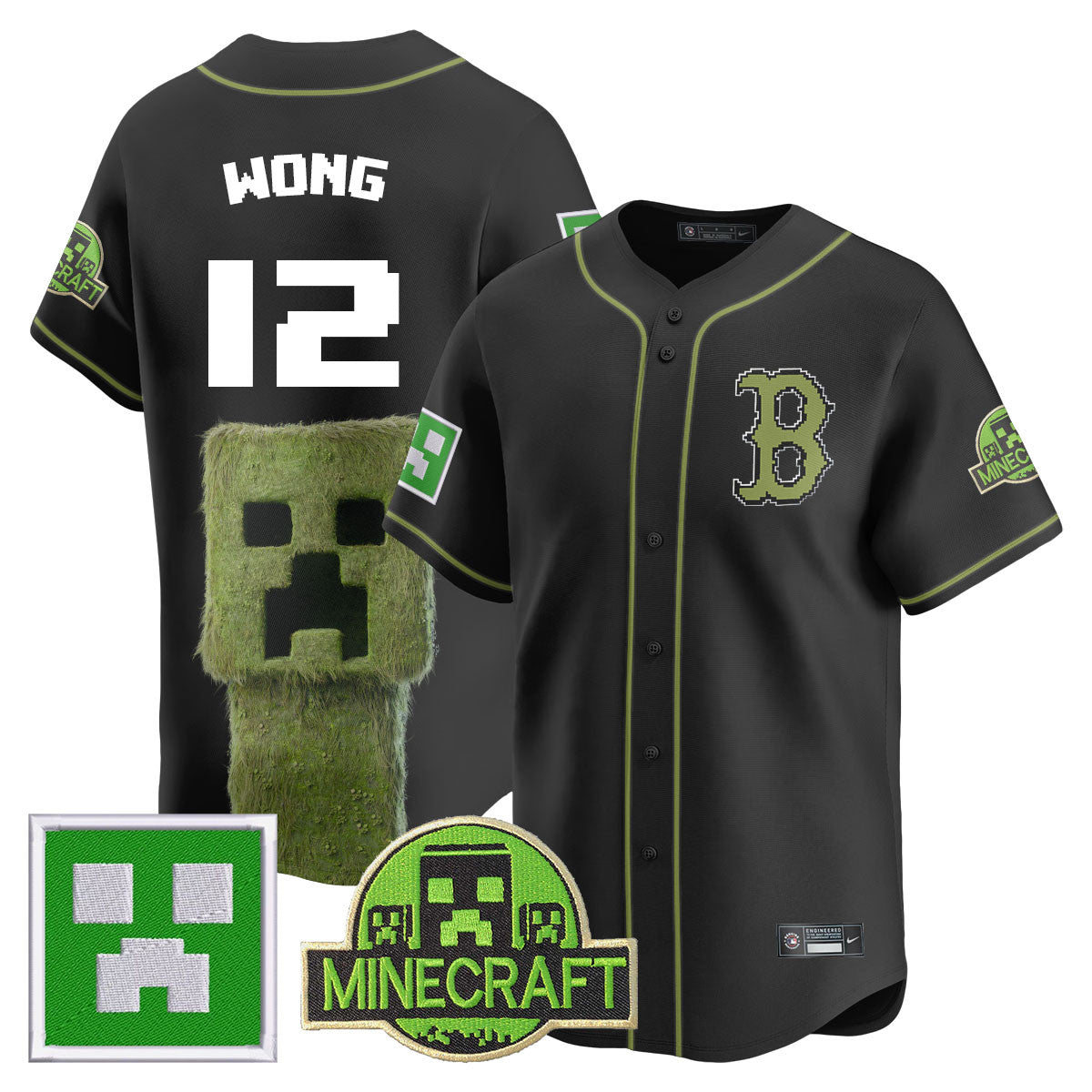 BOS 2025 MINECRAFT Jersey - Stitched