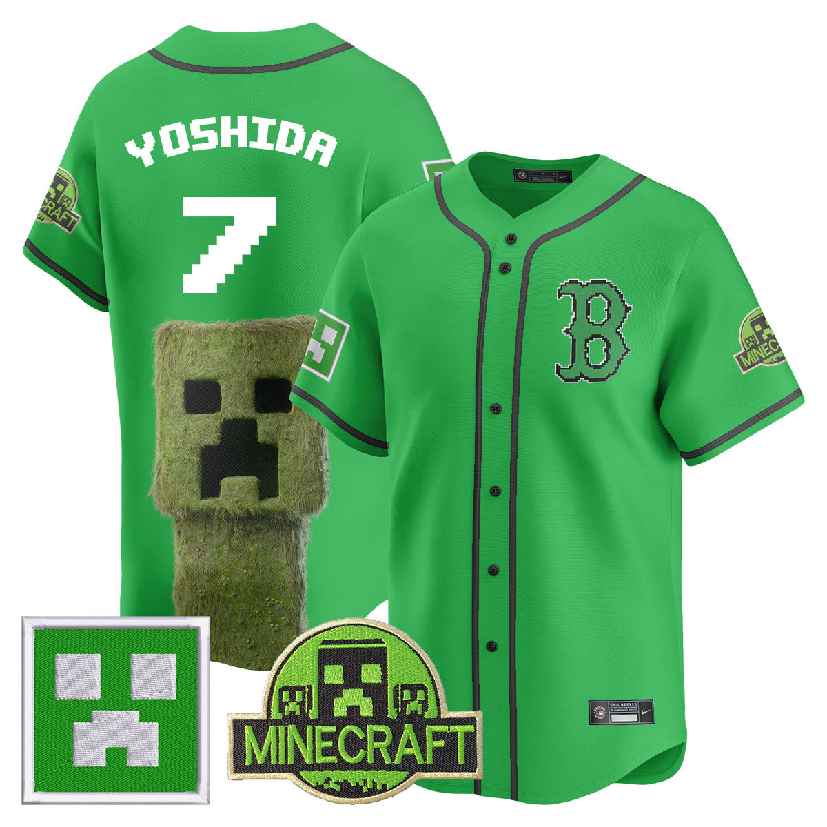 BOS 2025 MINECRAFT Jersey - Stitched
