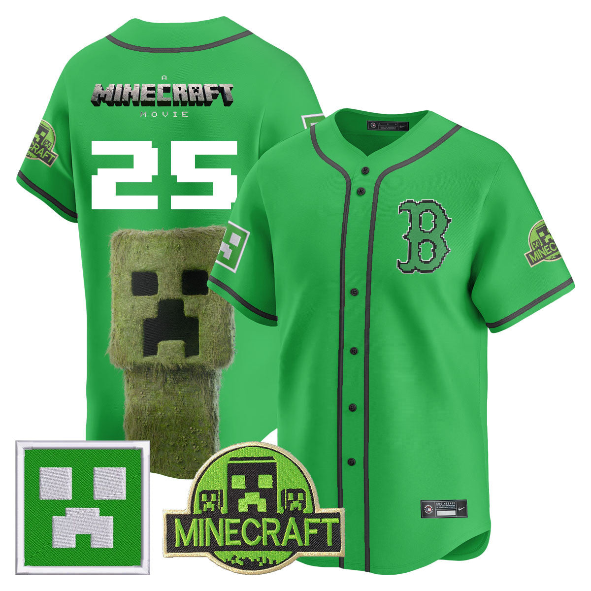 BOS 2025 MINECRAFT Jersey - Stitched
