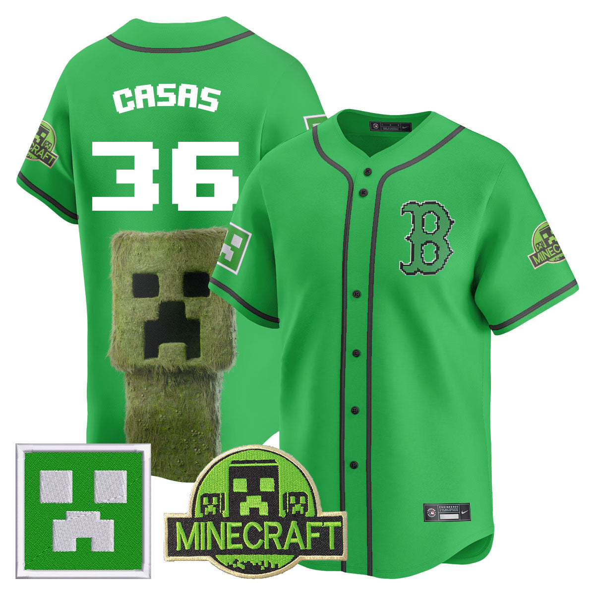 BOS 2025 MINECRAFT Jersey - Stitched