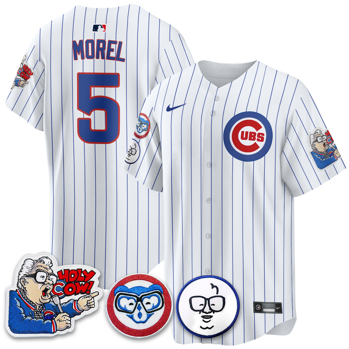 CHC Limited Jersey - Harry Caray "Holy Cow" Patch - Stitched