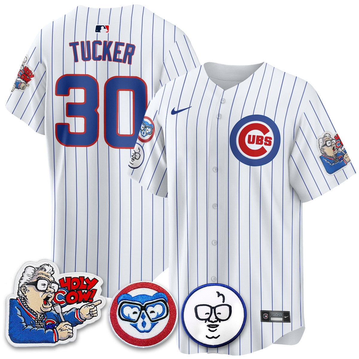 CHC Limited Jersey - Harry Caray "Holy Cow" Patch - Stitched
