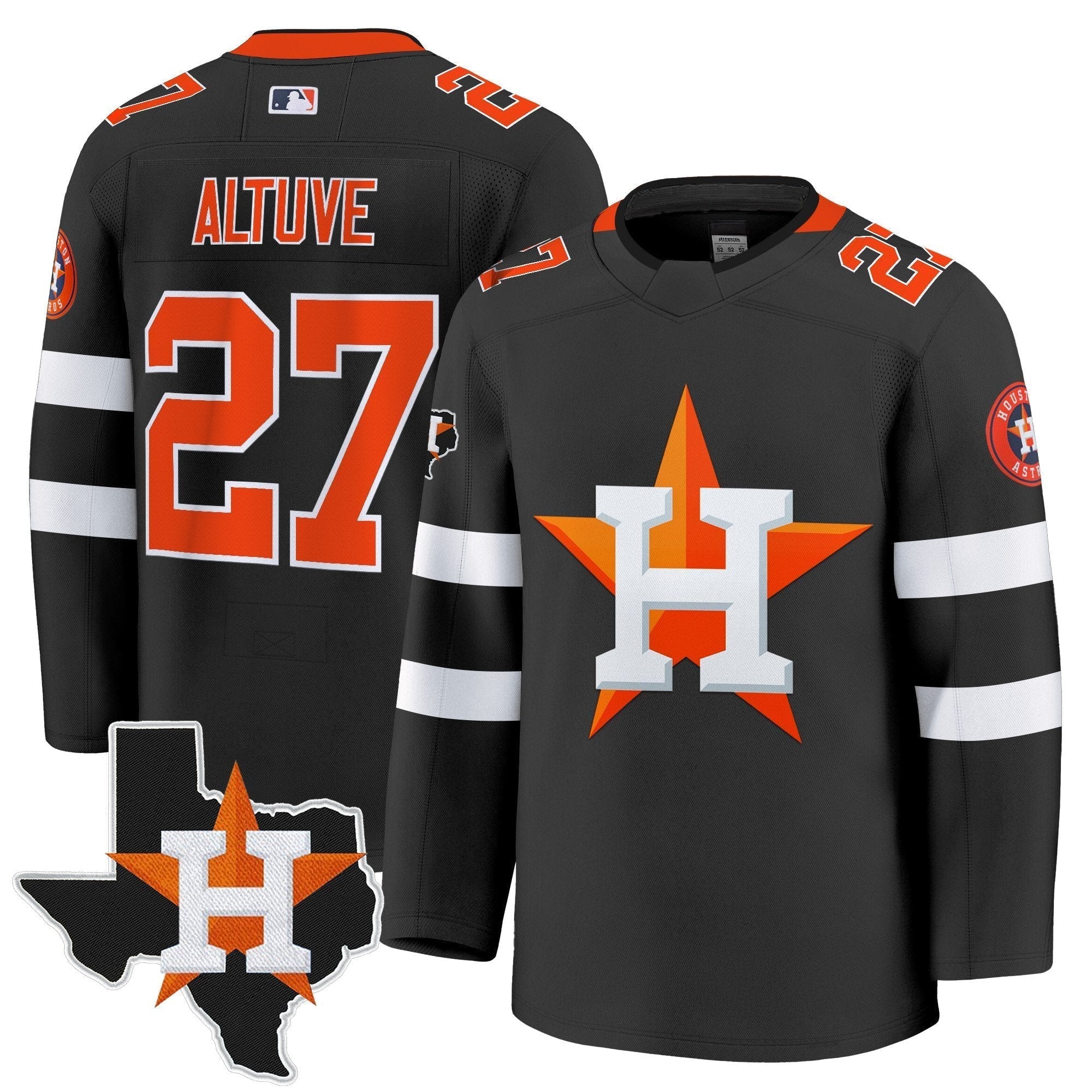 HOU Hockey Premium Jersey - Stitched