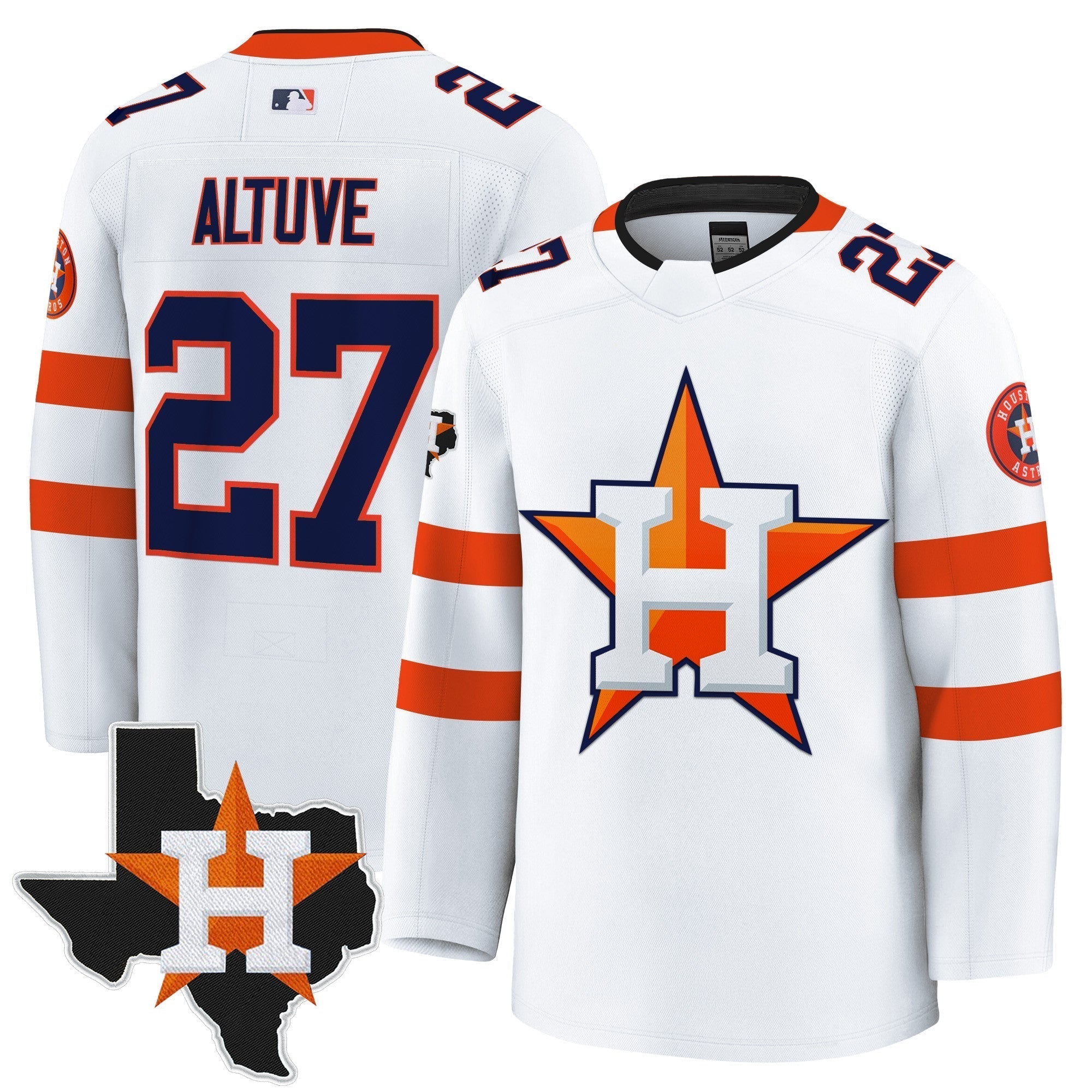 HOU Hockey Premium Jersey - Stitched