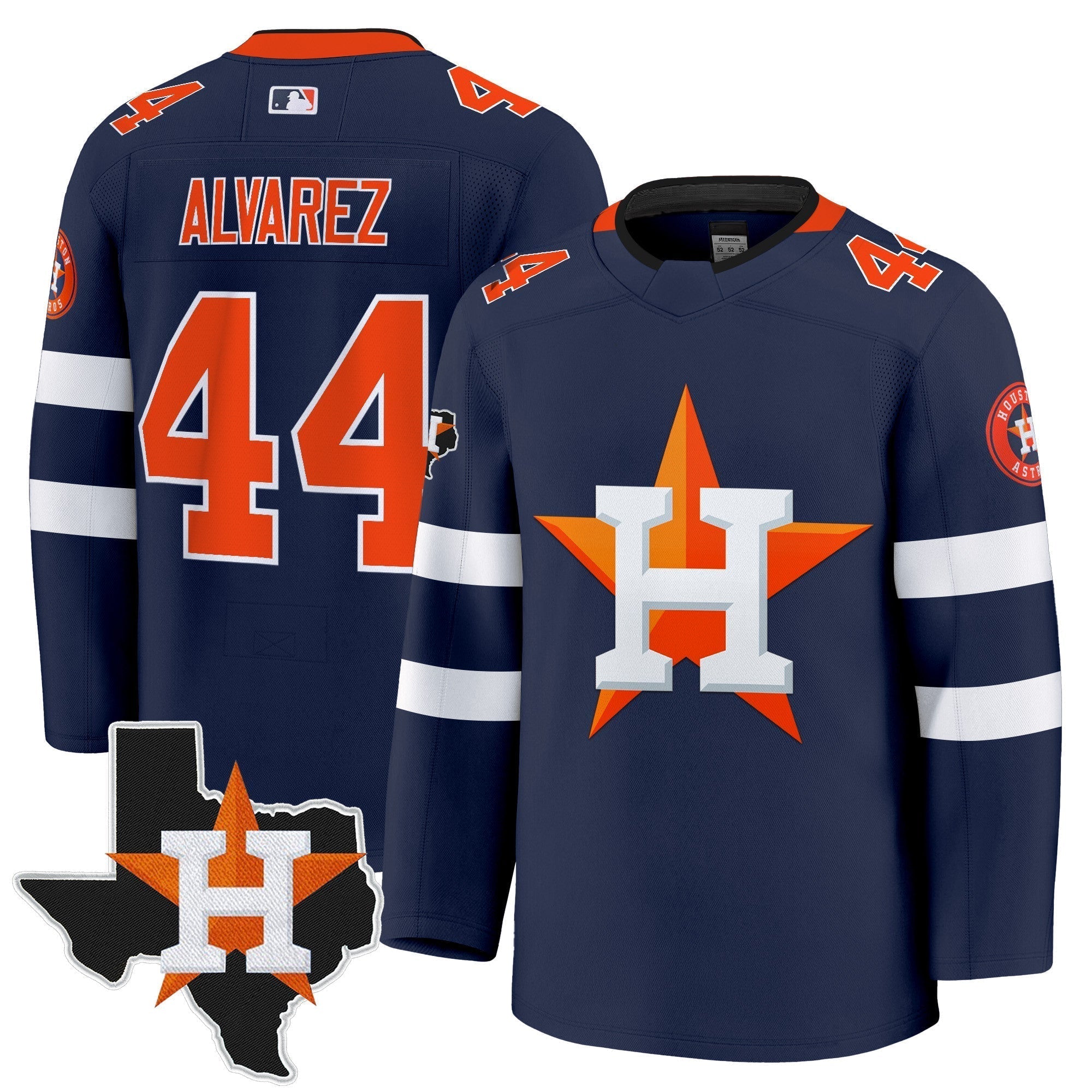 HOU Hockey Premium Jersey - Stitched