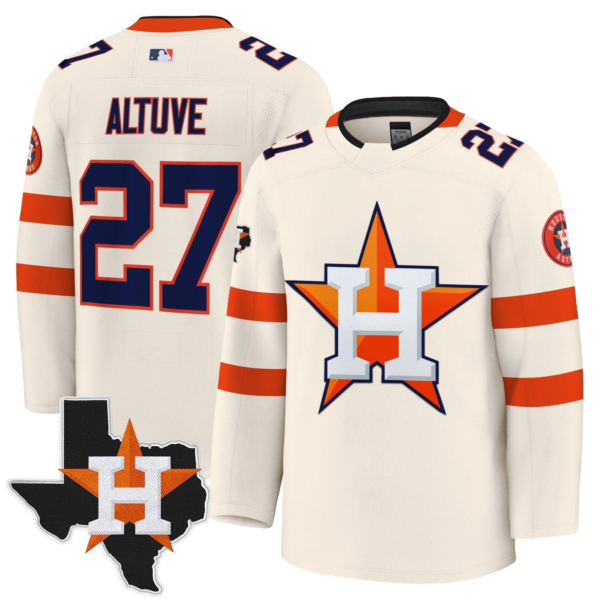 HOU Hockey Premium Jersey - Stitched
