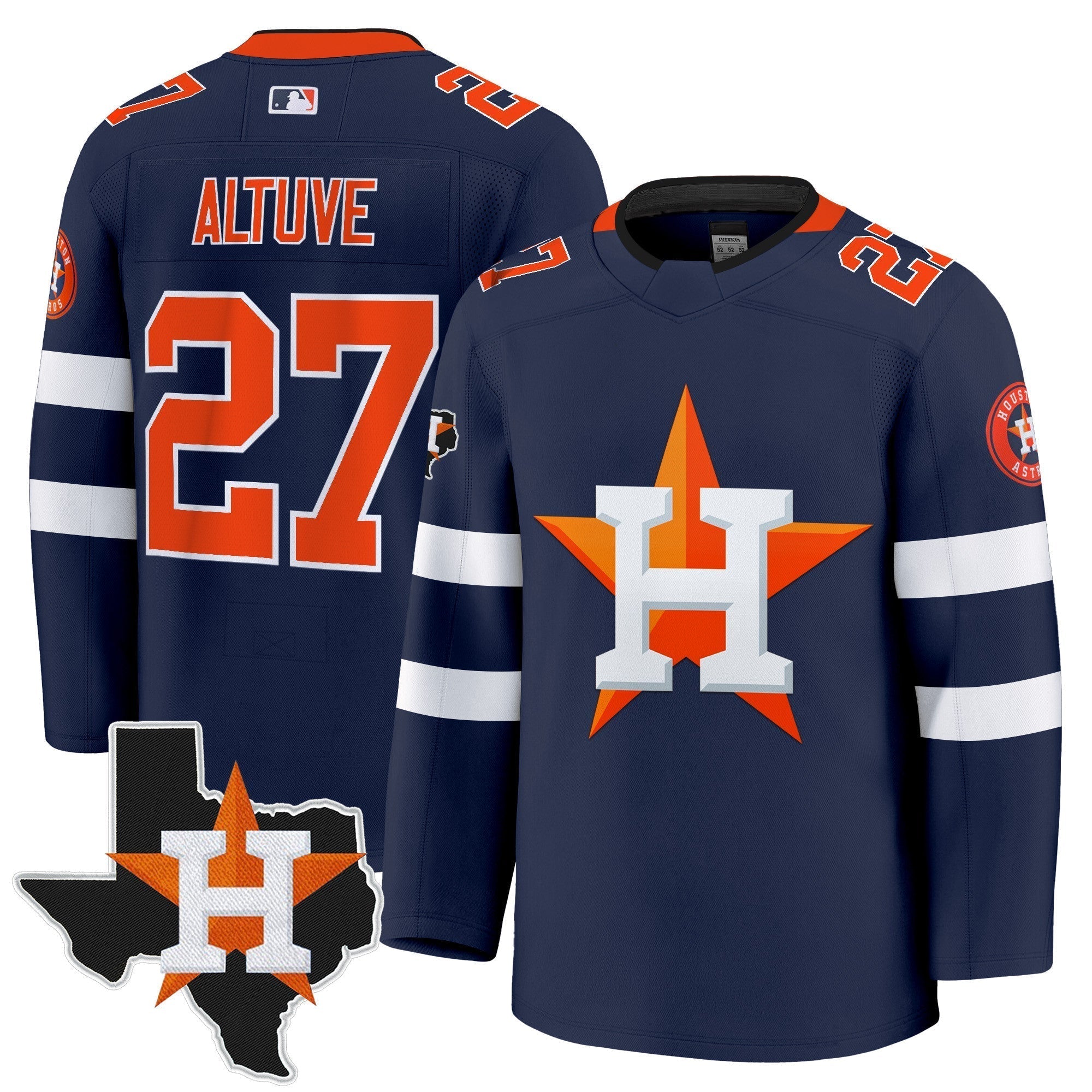 HOU Hockey Premium Jersey - Stitched