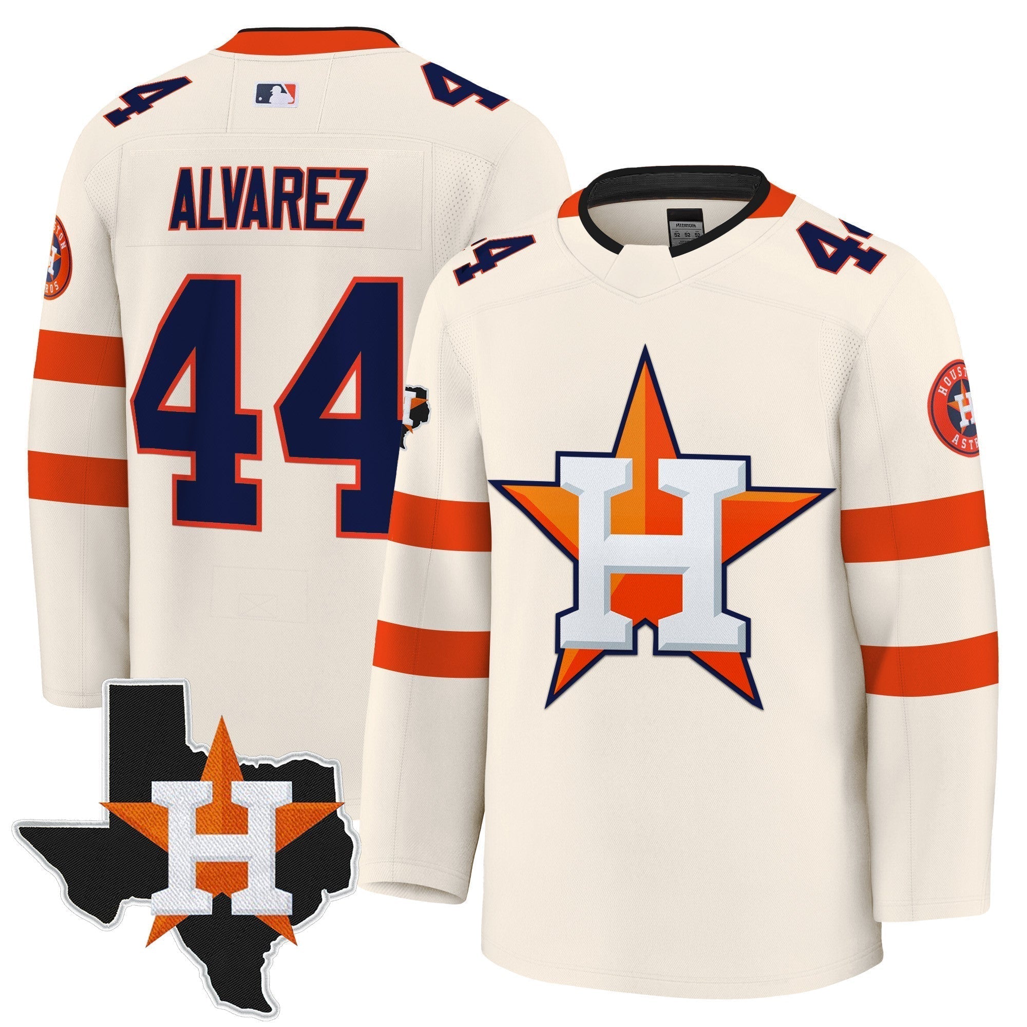 HOU Hockey Premium Jersey - Stitched
