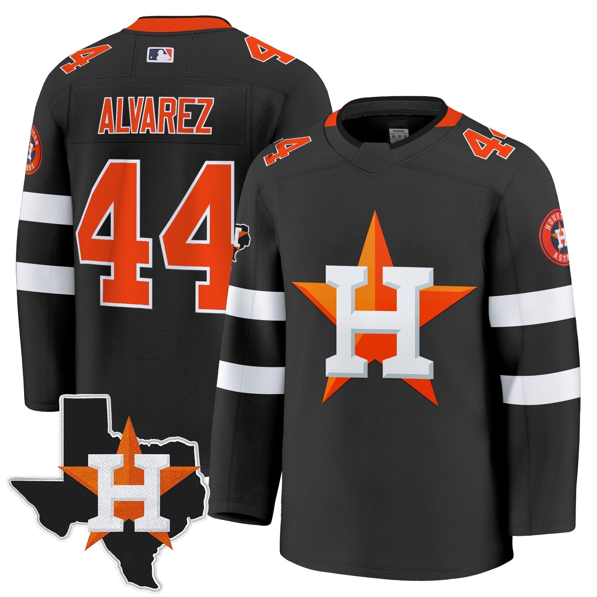 HOU Hockey Premium Jersey - Stitched