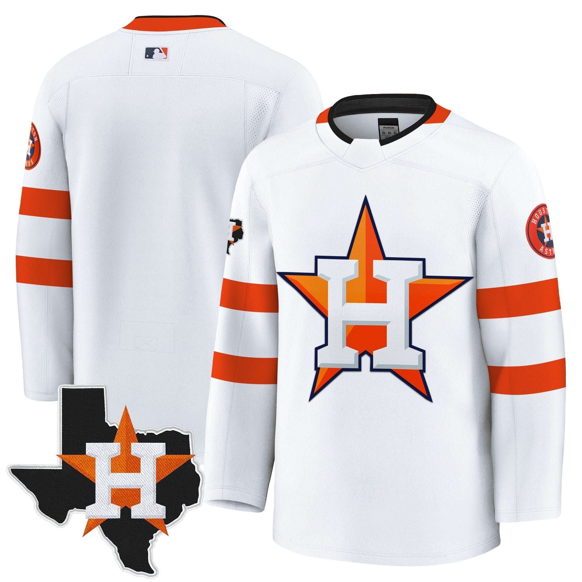 HOU Hockey Premium Jersey - Stitched