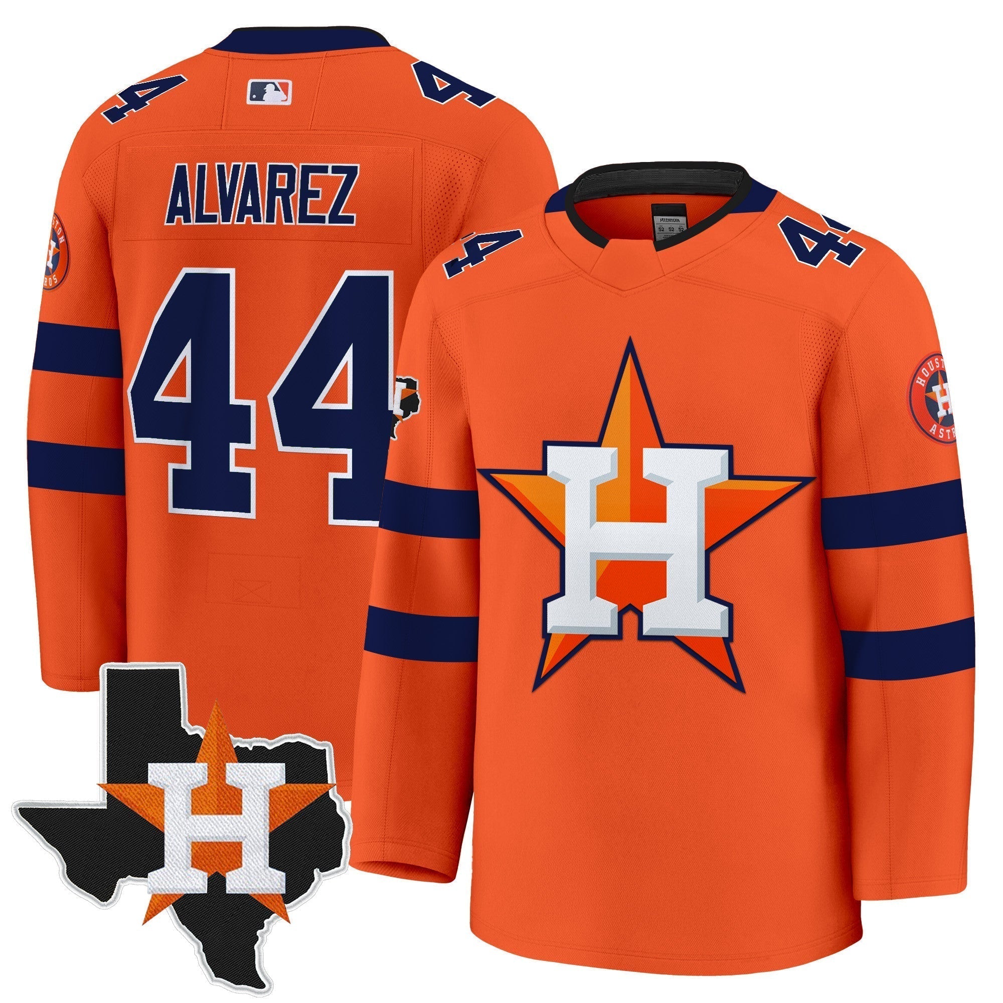 HOU Hockey Premium Jersey - Stitched