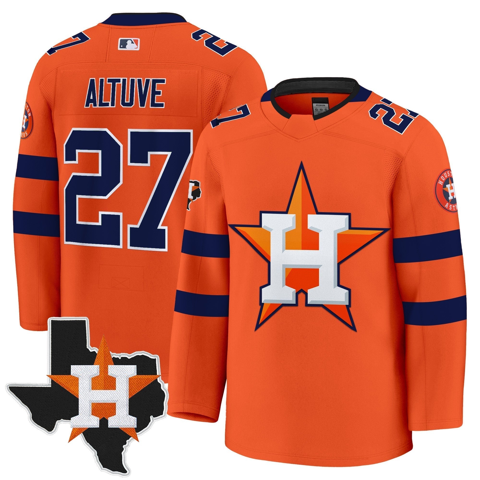 HOU Hockey Premium Jersey - Stitched