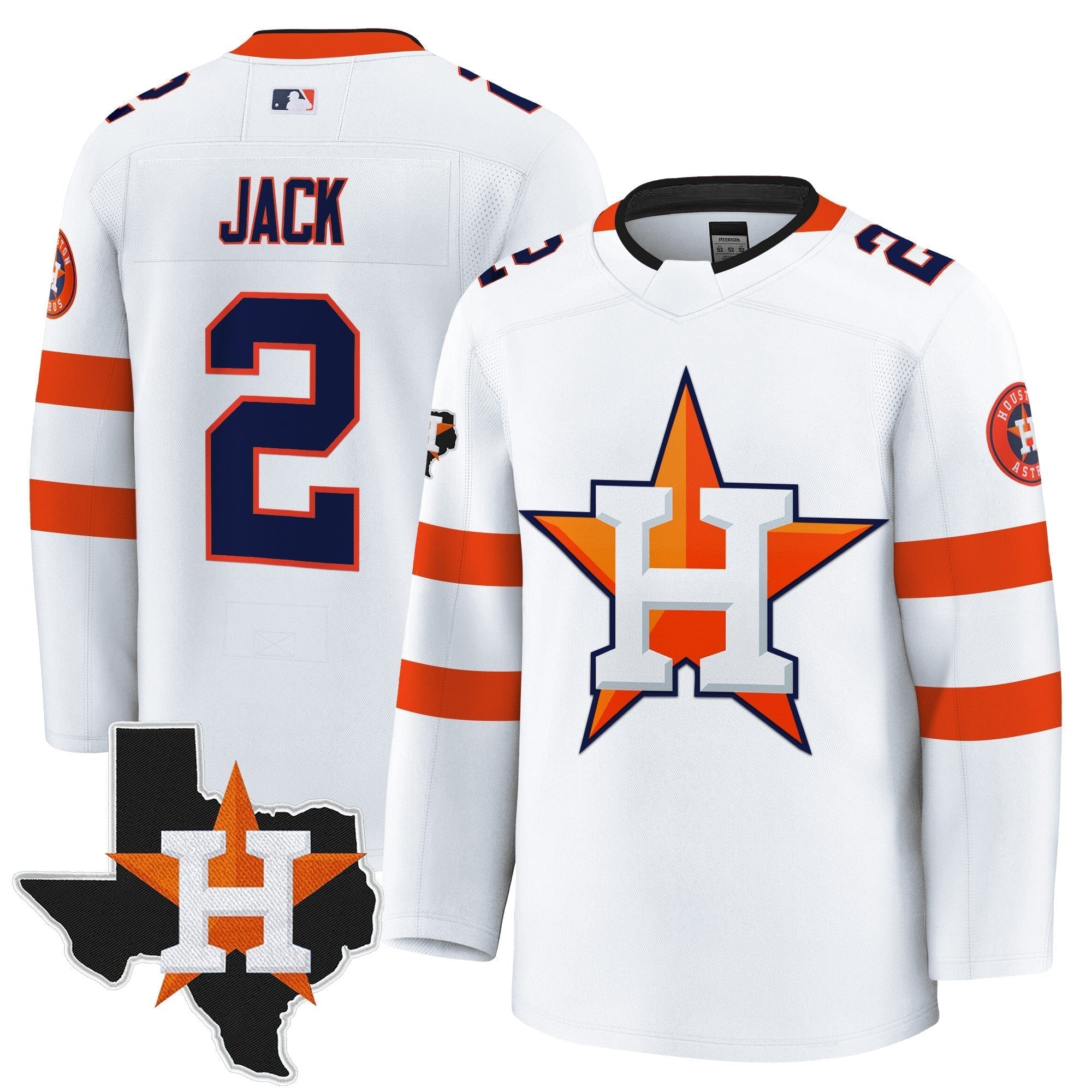 HOU Hockey Premium Jersey - Stitched