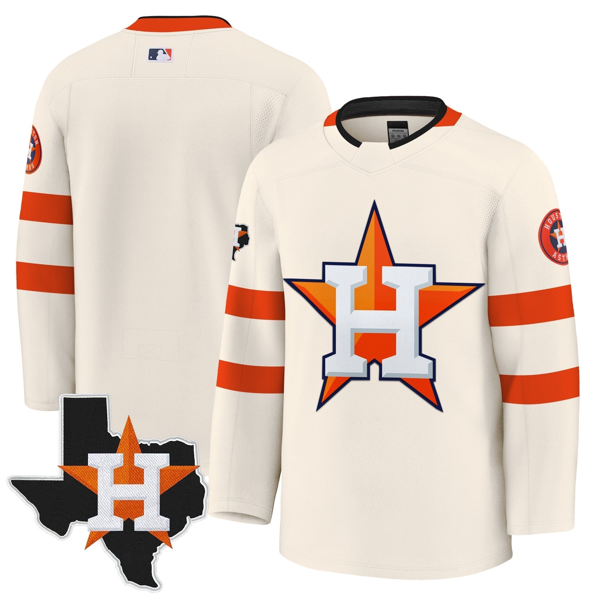 HOU Hockey Premium Jersey - Stitched