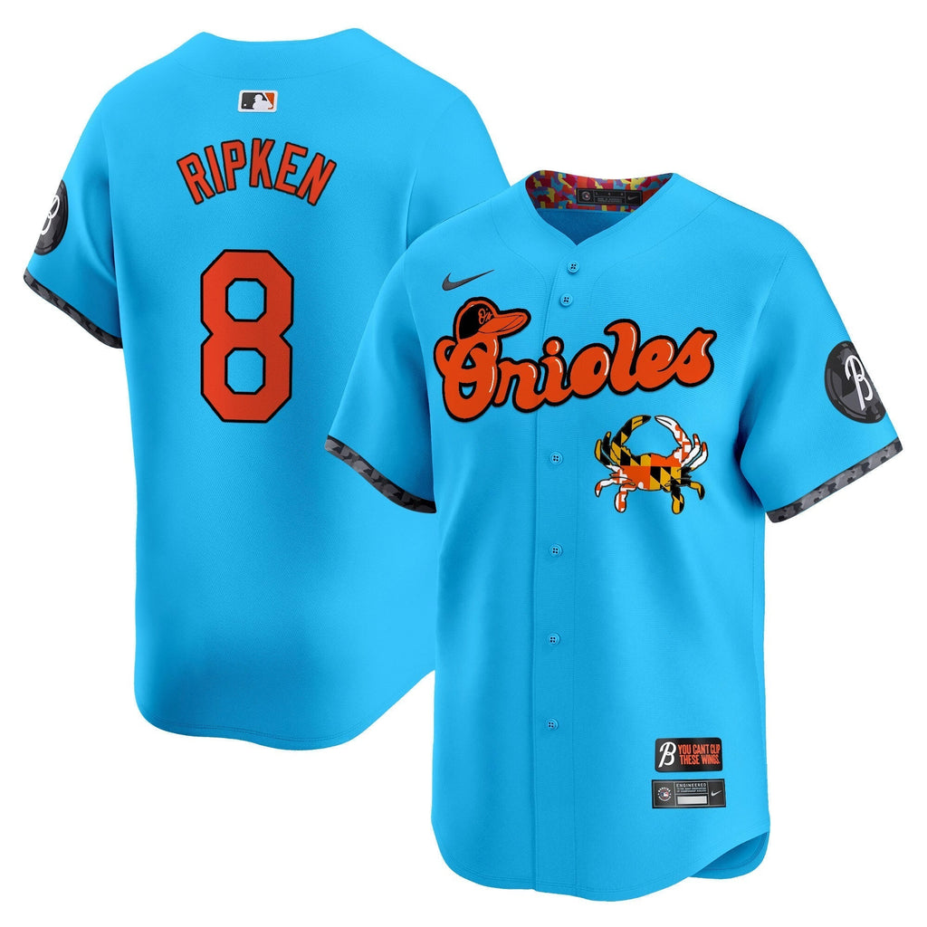 BAL Maryland Blue Crab Vapor Premier Limited Jersey - Stitched