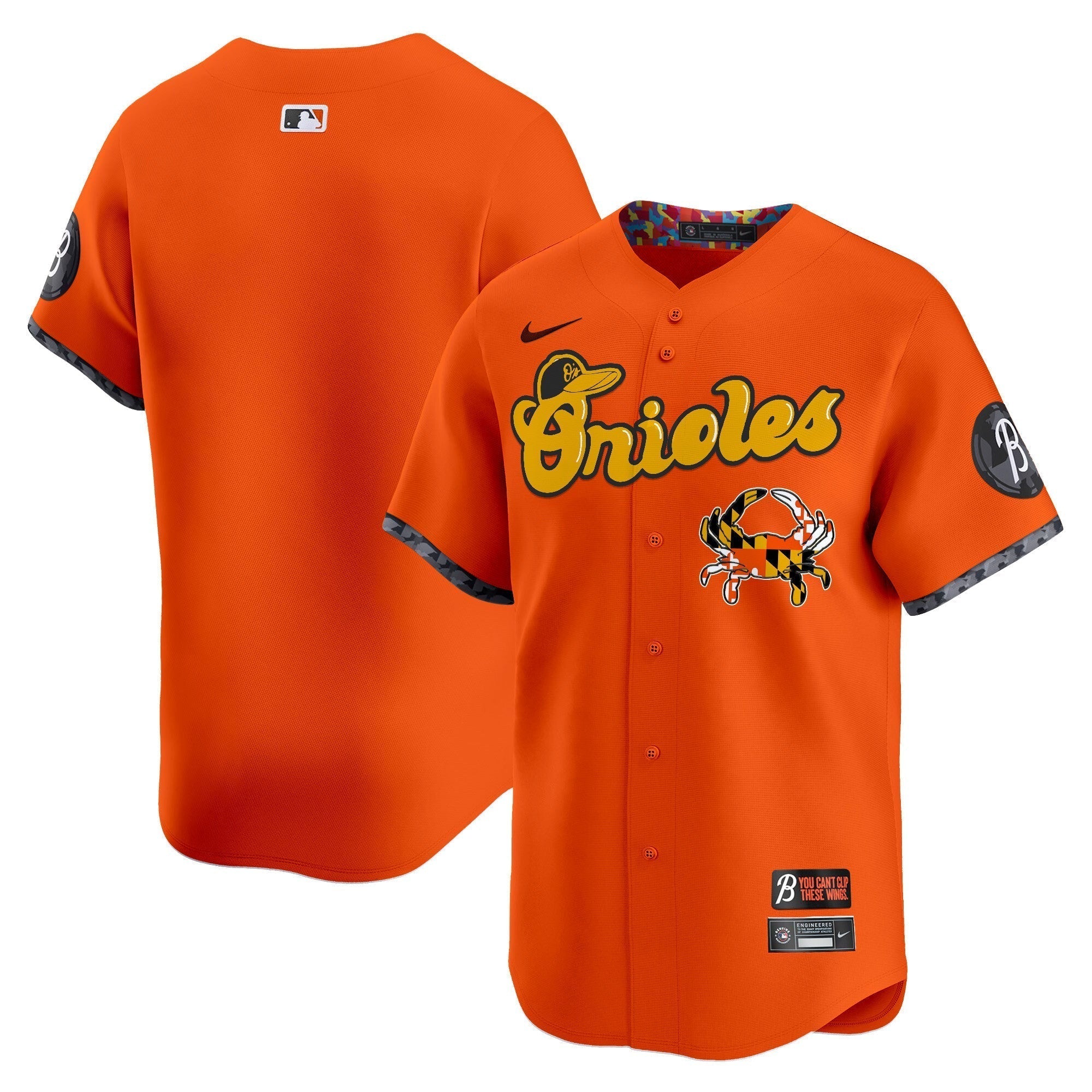 BAL Maryland Blue Crab Vapor Premier Limited Jersey - Stitched