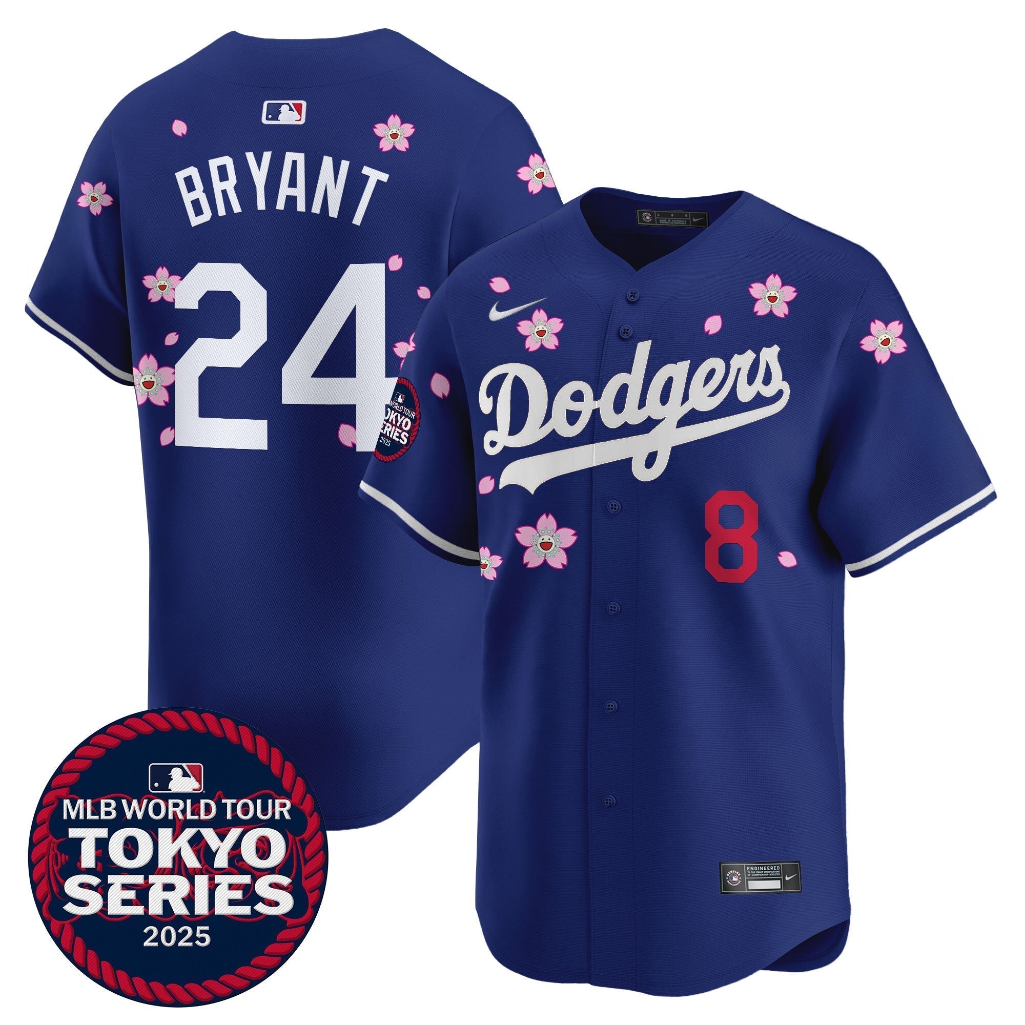 Dodgers Tokyo Series 2025 Vapor Premier Limited Jersey - Stitched
