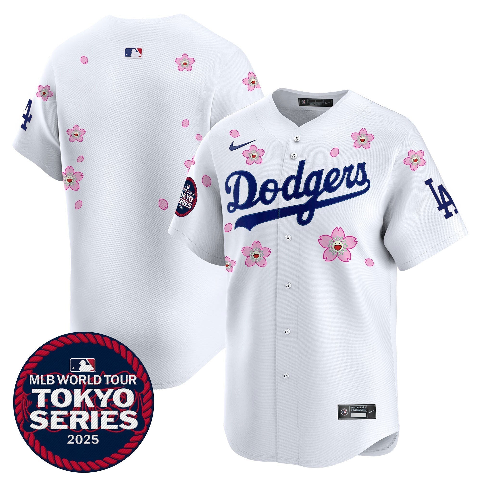 Dodgers Tokyo Series 2025 Vapor Premier Limited Jersey - Stitched