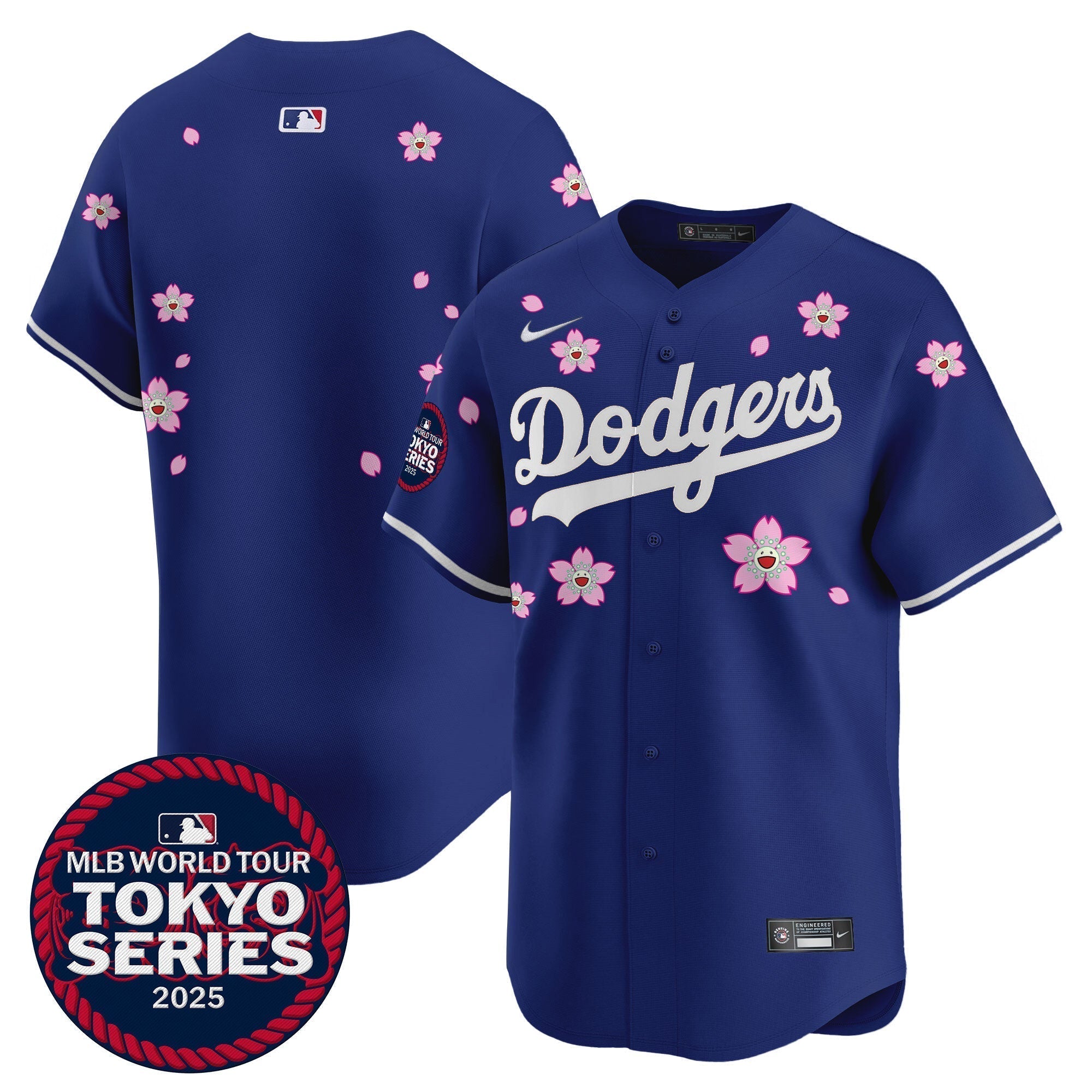Dodgers Tokyo Series 2025 Vapor Premier Limited Jersey - Stitched