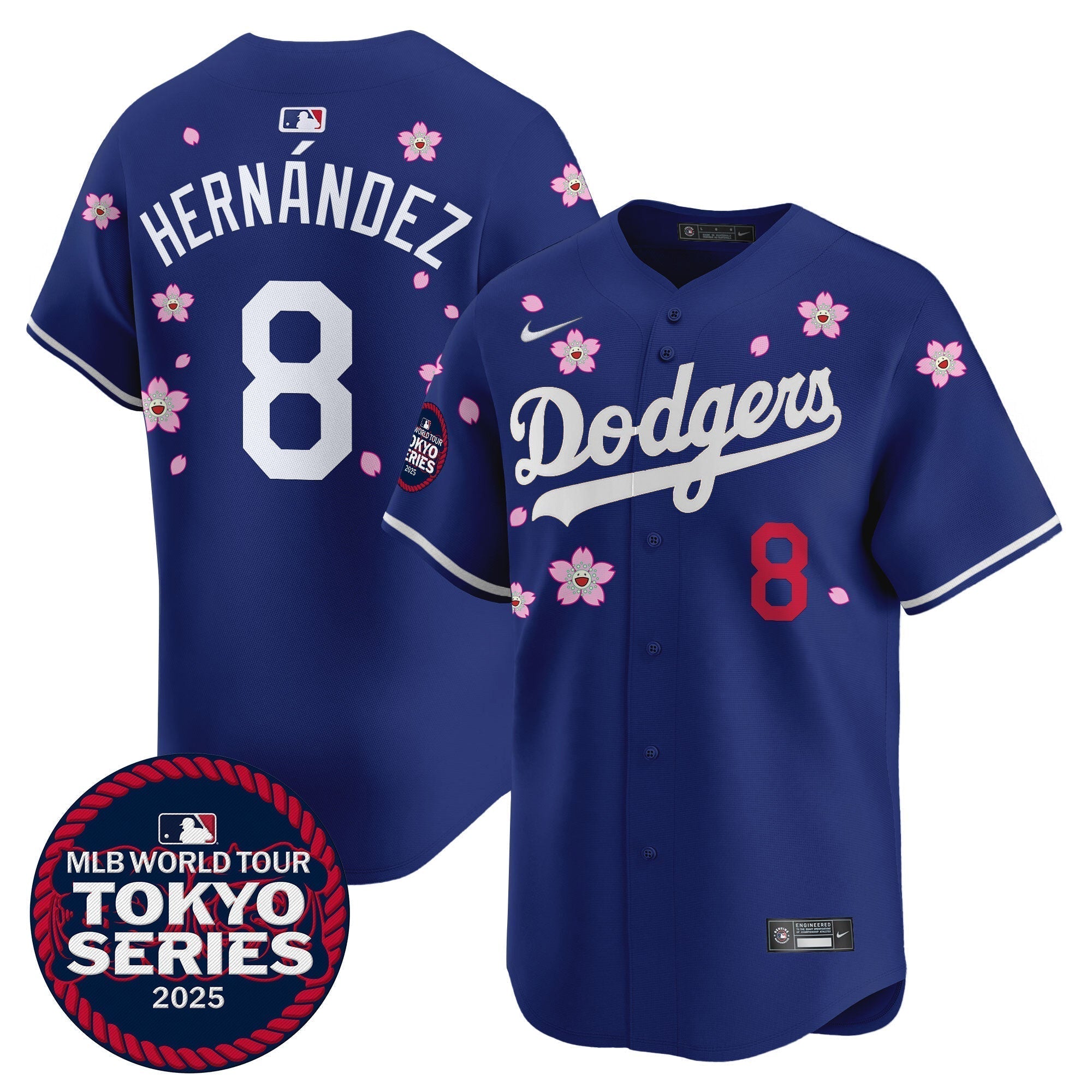 Dodgers Tokyo Series 2025 Vapor Premier Limited Jersey - Stitched