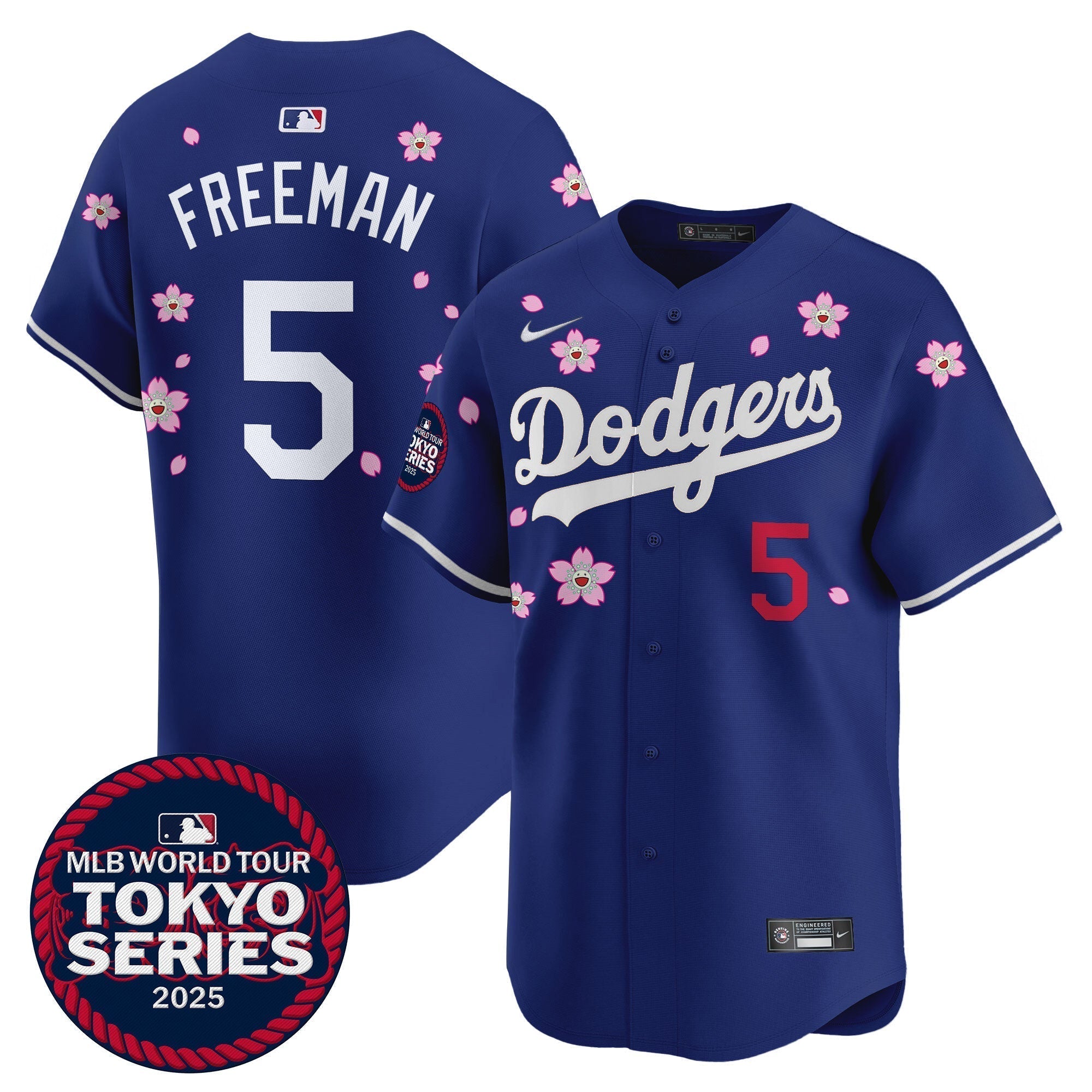 Dodgers Tokyo Series 2025 Vapor Premier Limited Jersey - Stitched