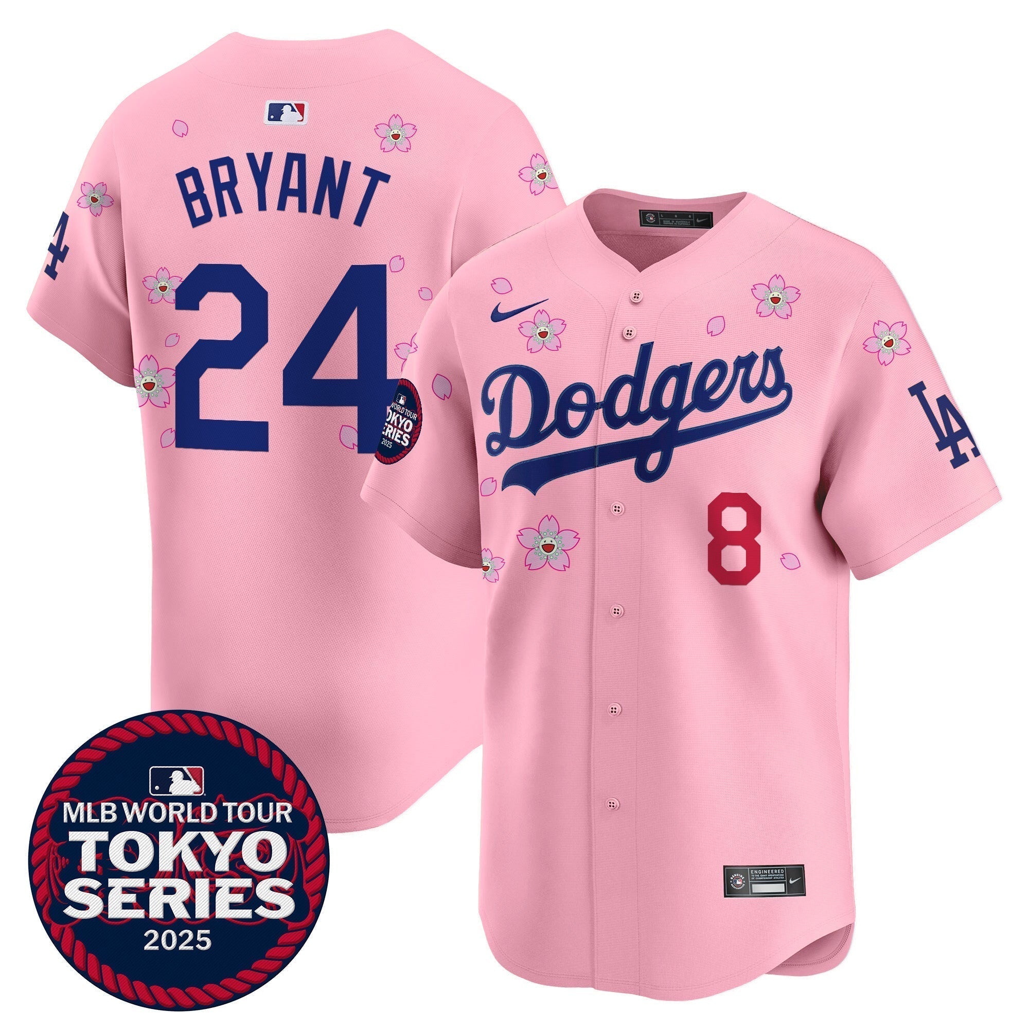 Dodgers Tokyo Series 2025 Vapor Premier Limited Jersey - Stitched