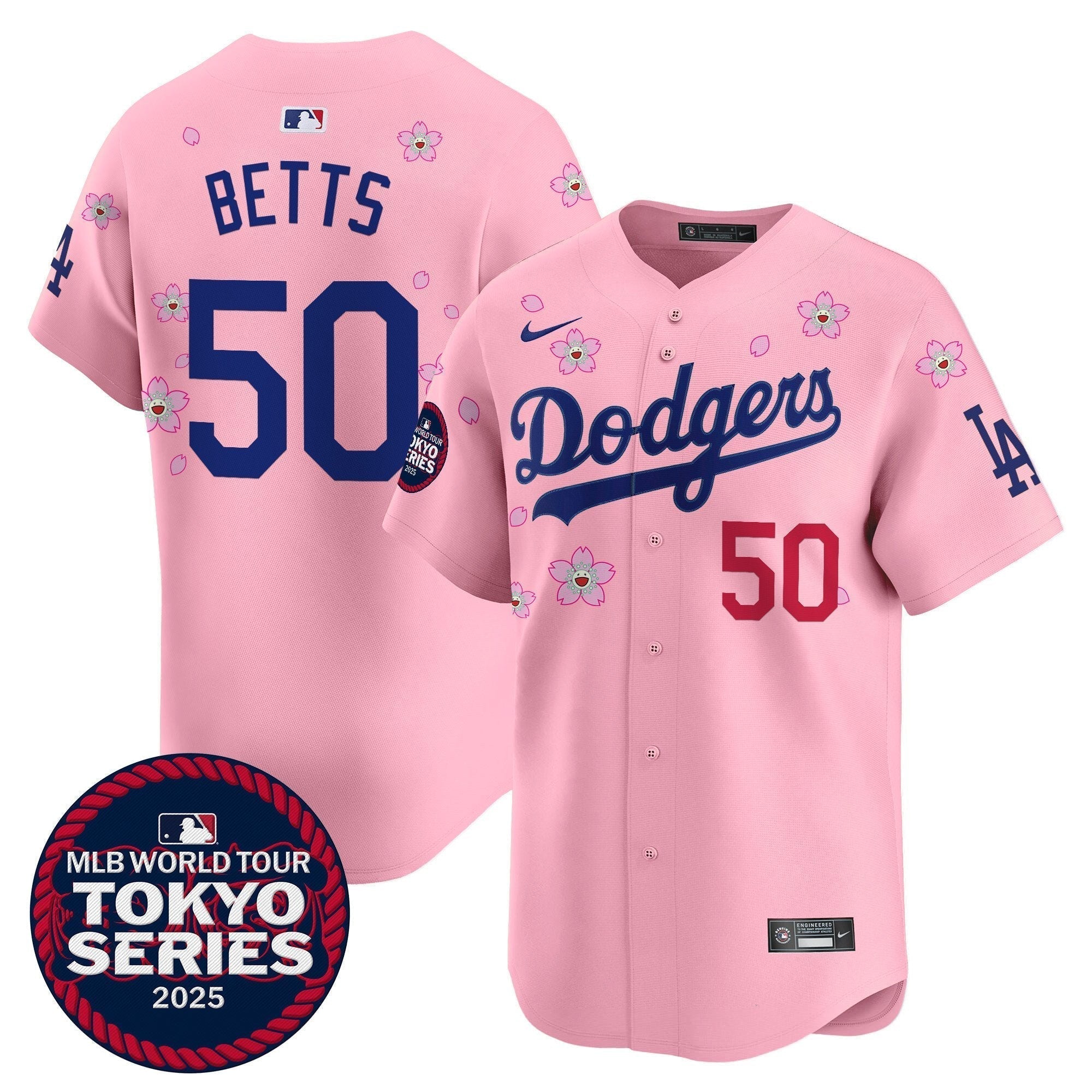 Dodgers Tokyo Series 2025 Vapor Premier Limited Jersey - Stitched