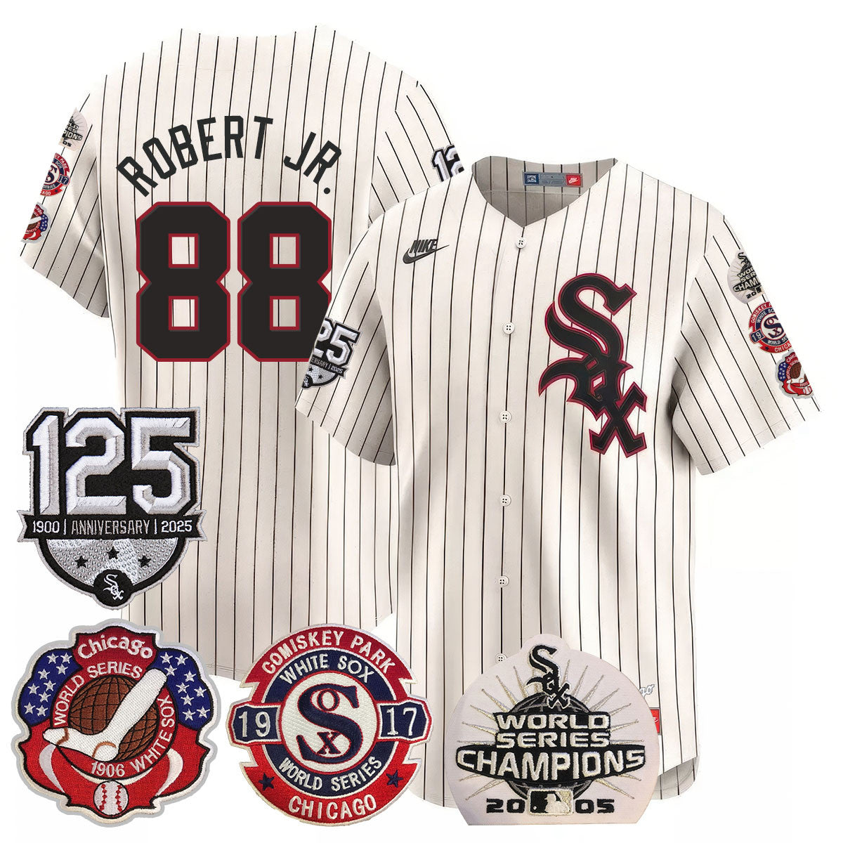 CWS 125th Anniversary - World Series Champions Jersey - Stitched